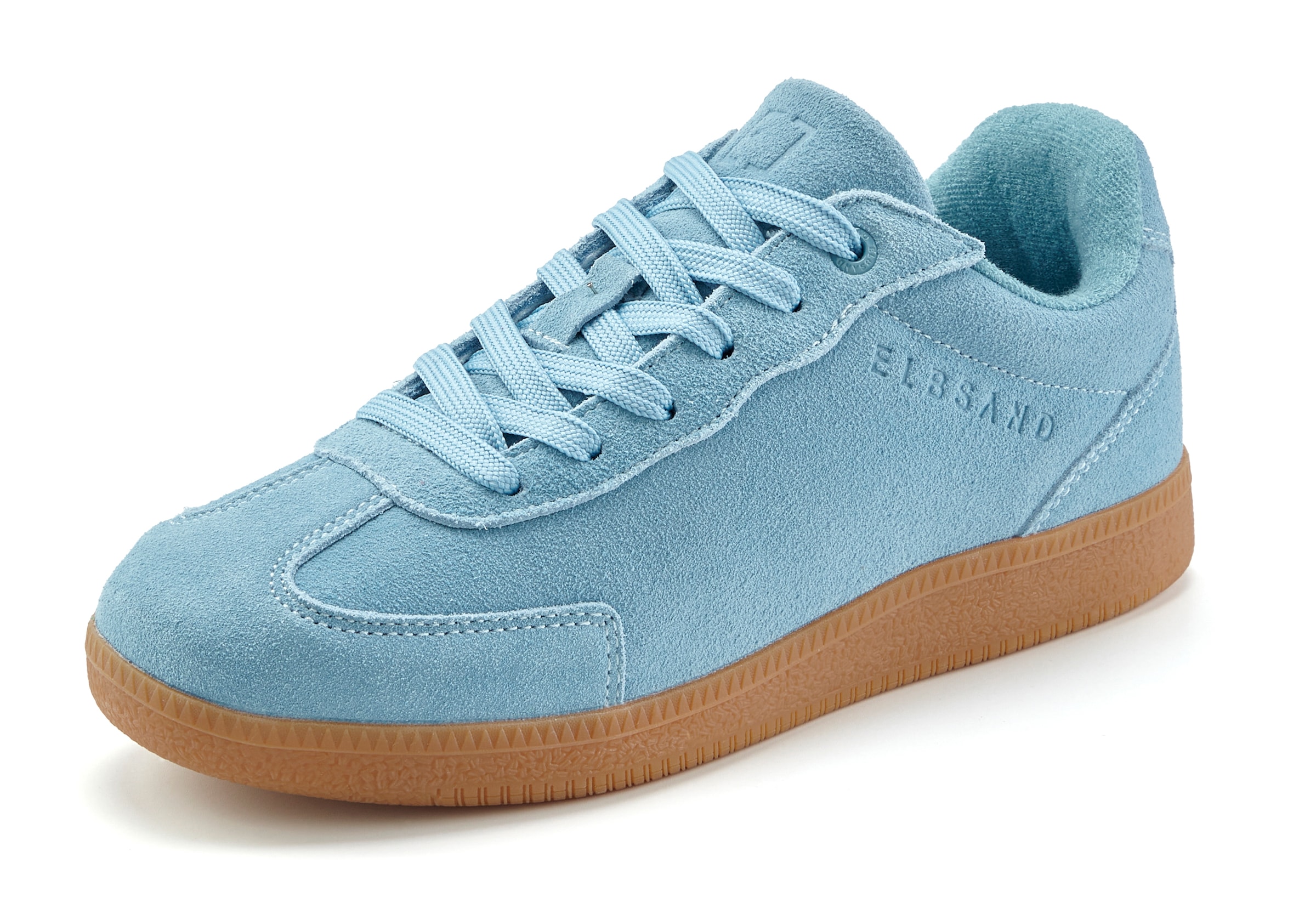 Elbsand Sneaker »Freizeitschuh, Schnürschuh, Turnschuh, Retro Sneaker, Lederschuh« Ledersneaker, Schnürhalbschuh aus Leder im modernen Retro Look