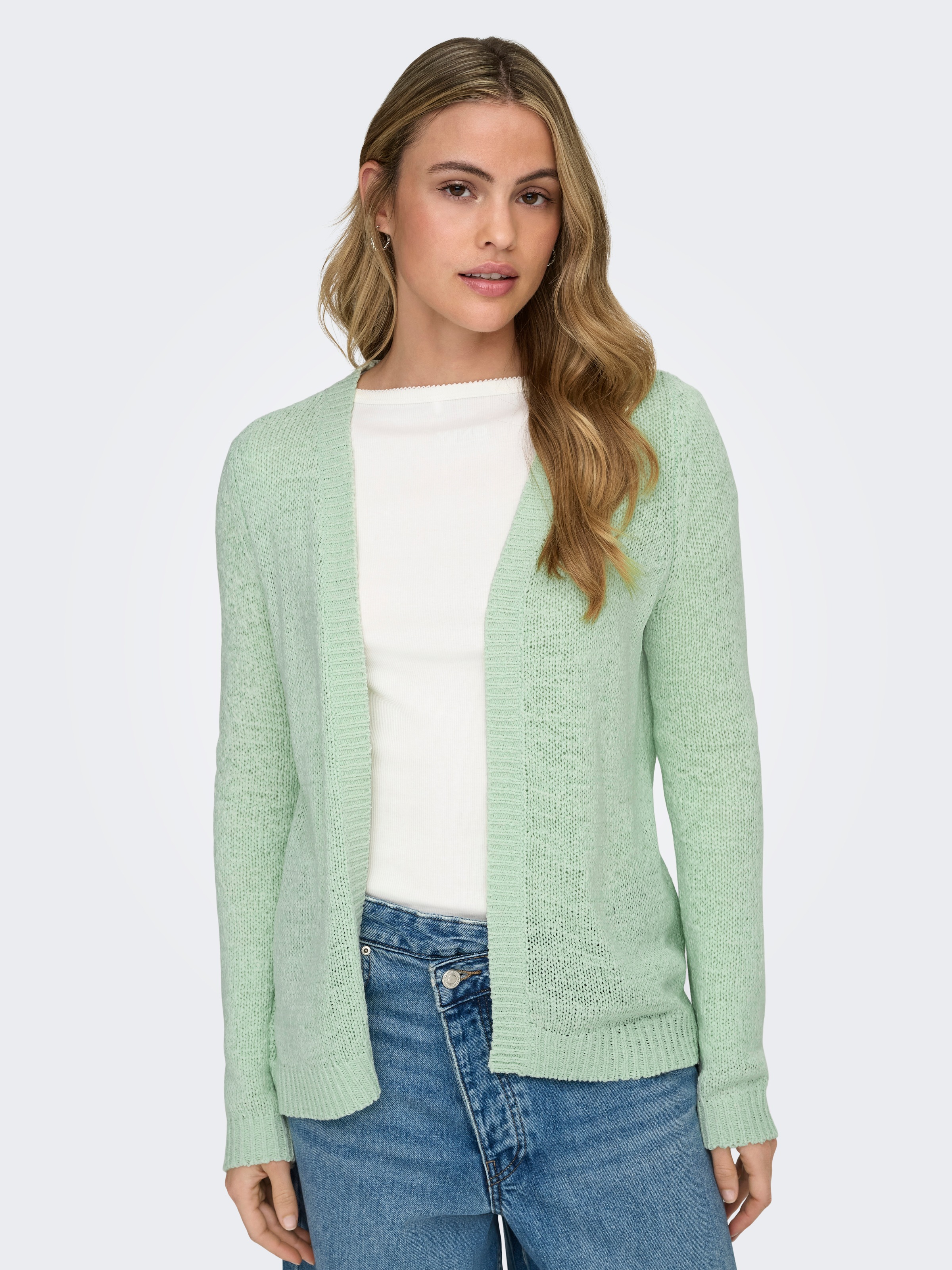 ONLY Strickjacke "ONLGEENA LS OPEN CARDIGAN KNT" günstig online kaufen