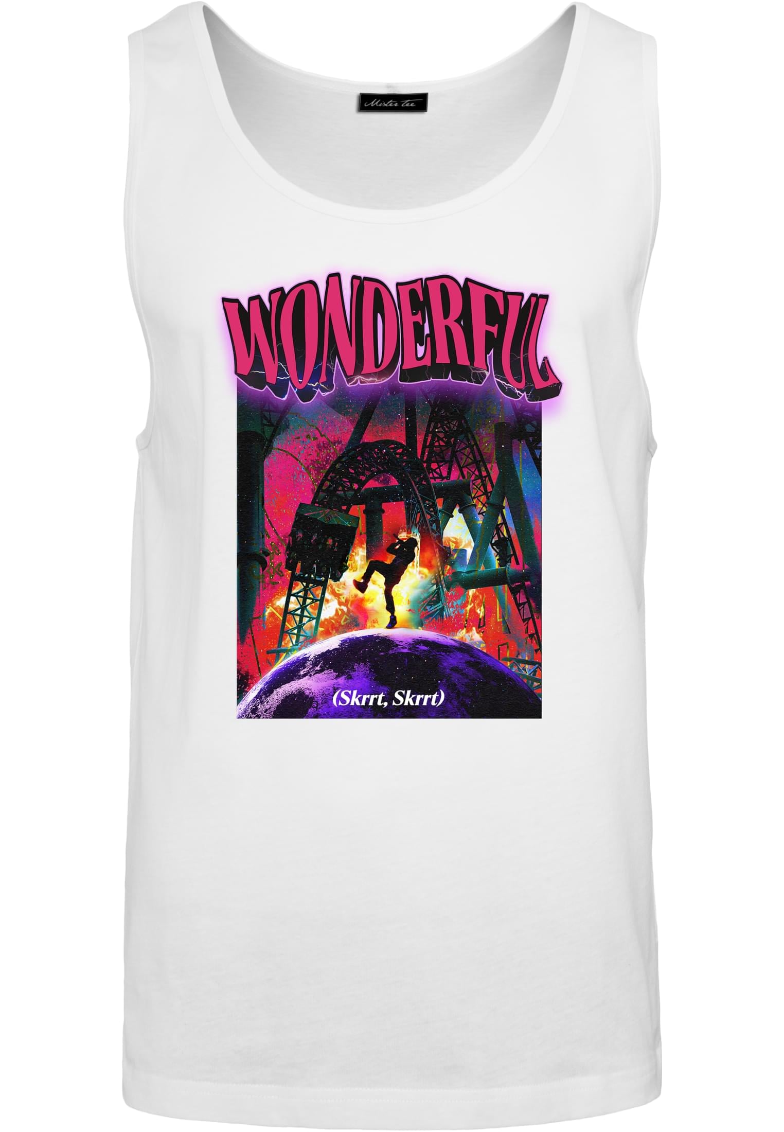 MisterTee Tanktop "MisterTee Herren Wonderful Tee Tank Top" 1 Stk. tlg. günstig online kaufen