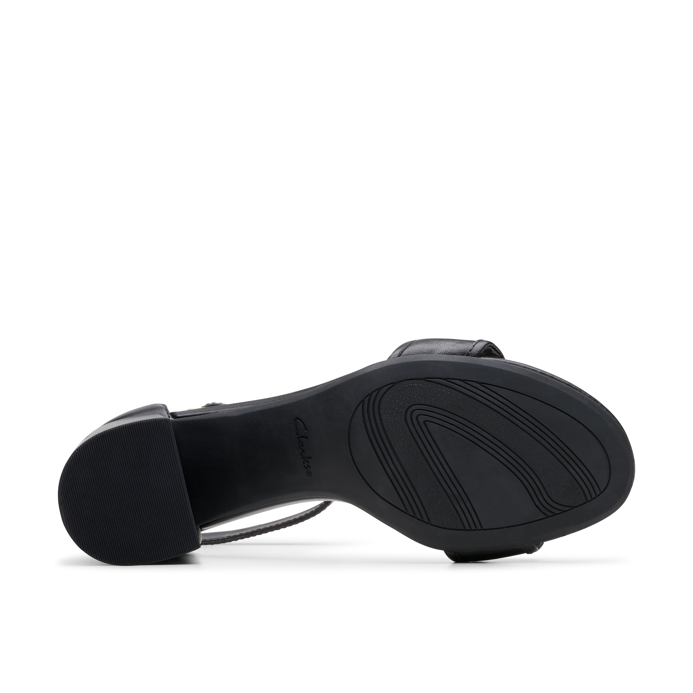 Clarks Sandale »Ezoria Mae«, Festtagsschuh, Sandalette mit Blockabsatz