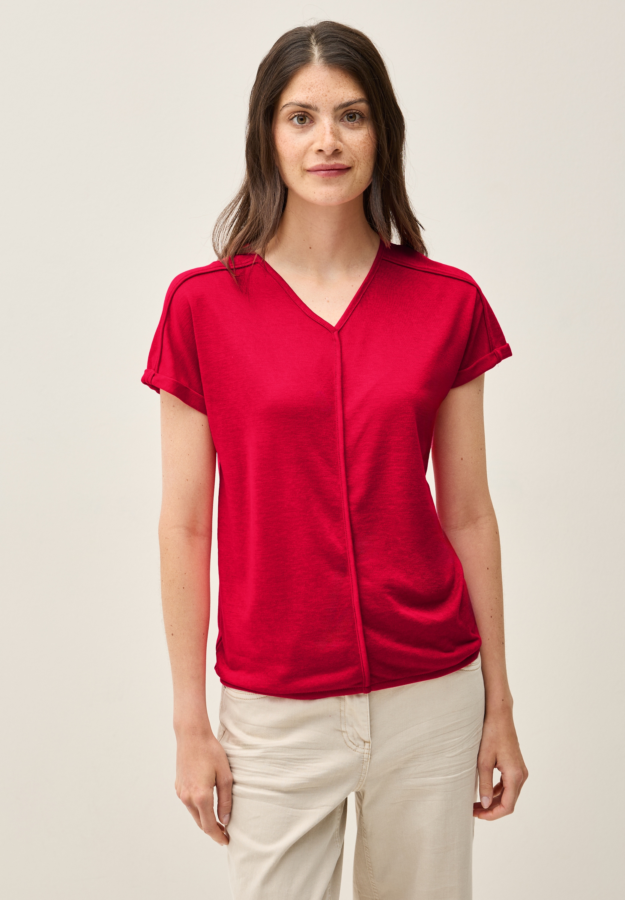 Cecil T-Shirt, 2in1 Optik günstig online kaufen