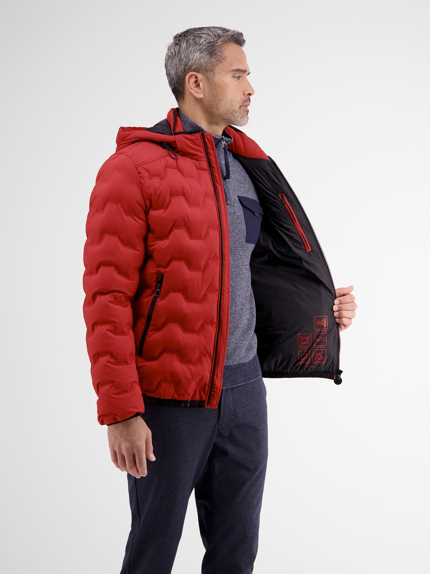 LERROS Outdoorjacke »LERROS Leichter Kapuzen-Blouson«, mit Kapuze