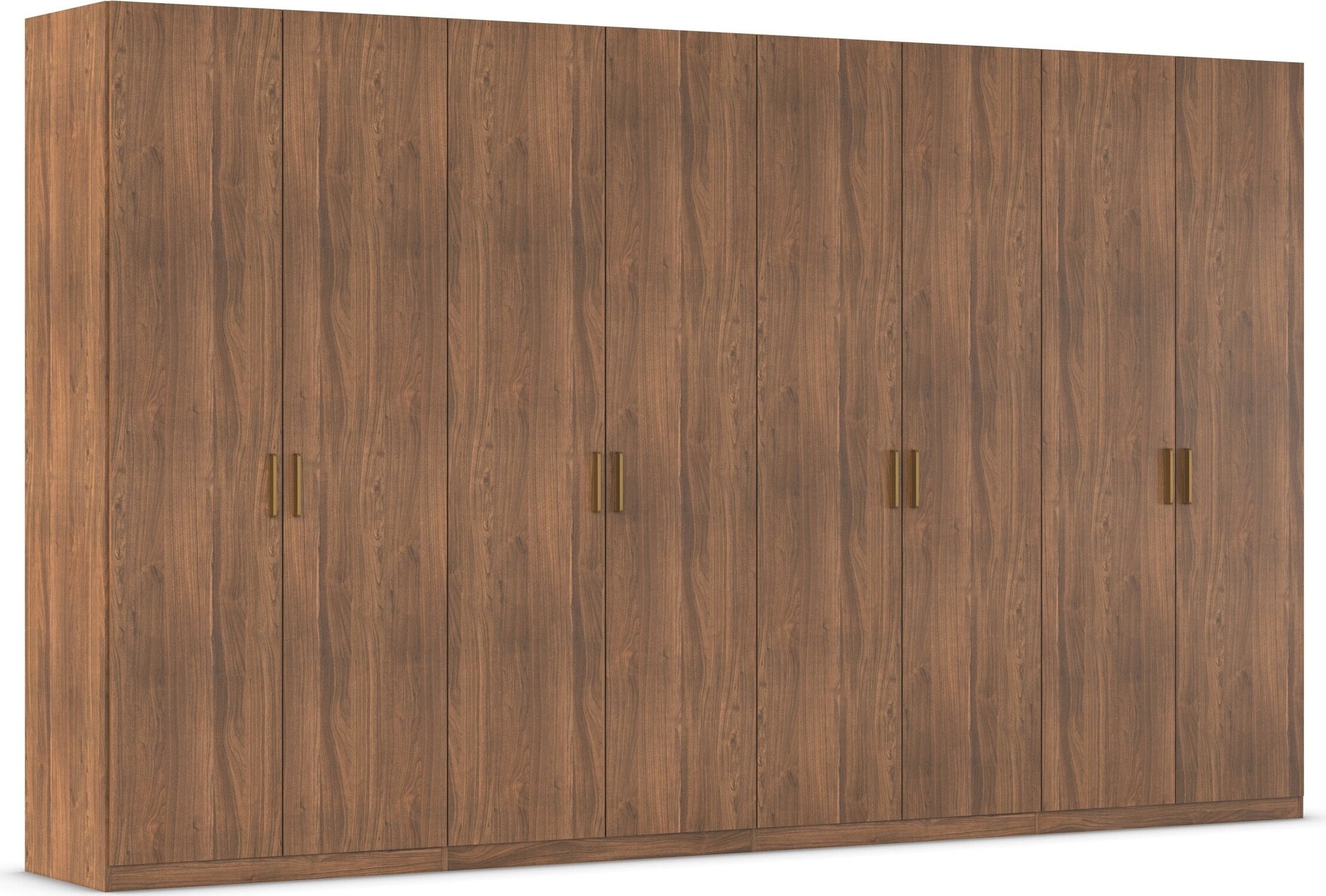 OTTO home Kleiderschrank "Schrank Möbel Schlafzimmer Garderobe Kinderzimmer WELTNEUHEIT ZELLARA" PATENTIERTES SCHNELLMONTAGESYSTEM Griff Goldfarben MADE IN GERMANY