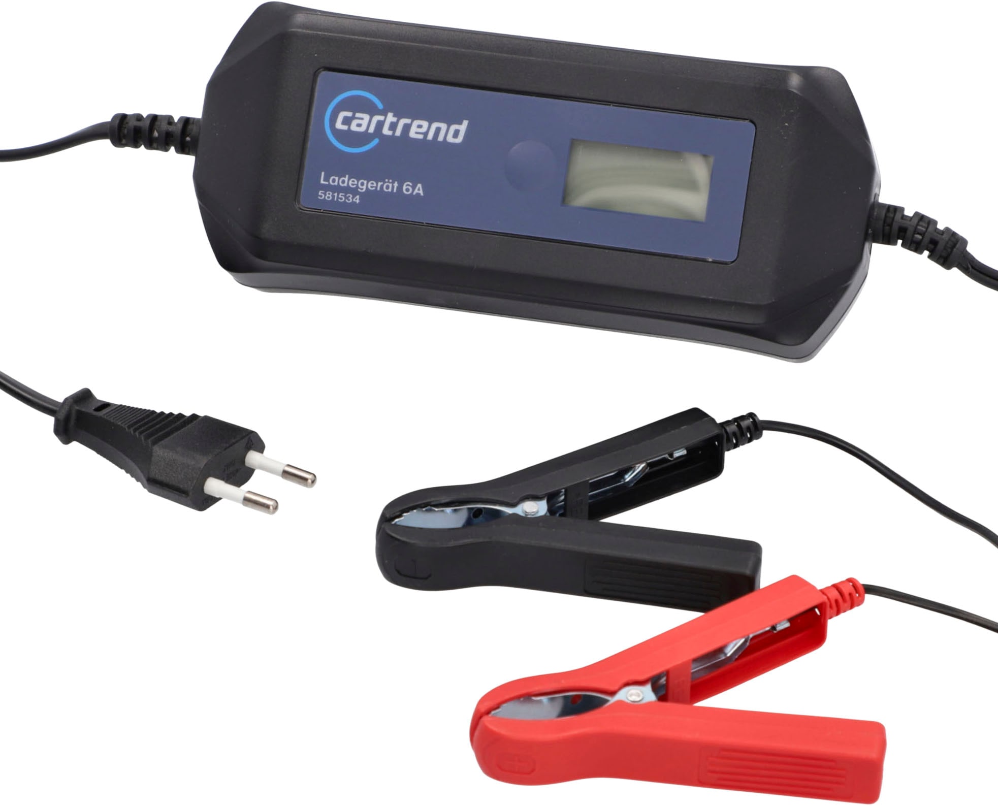 Cartrend Autobatterie-Ladegerät »Batterieladegerät DP6.1 mit Mikroprozessor-Technologie 6V/12V, 6A«