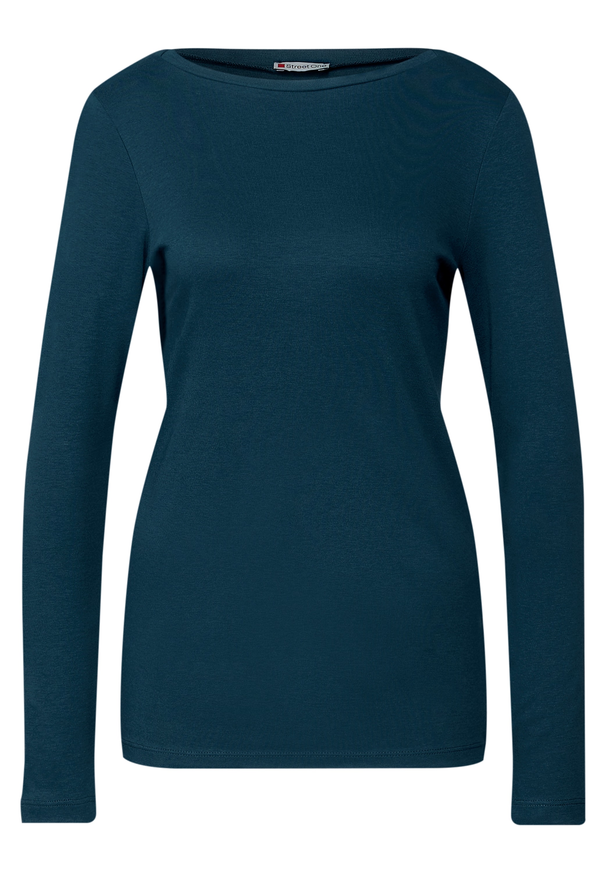 STREET ONE Langarmshirt, im soften Baumwoll-Mix