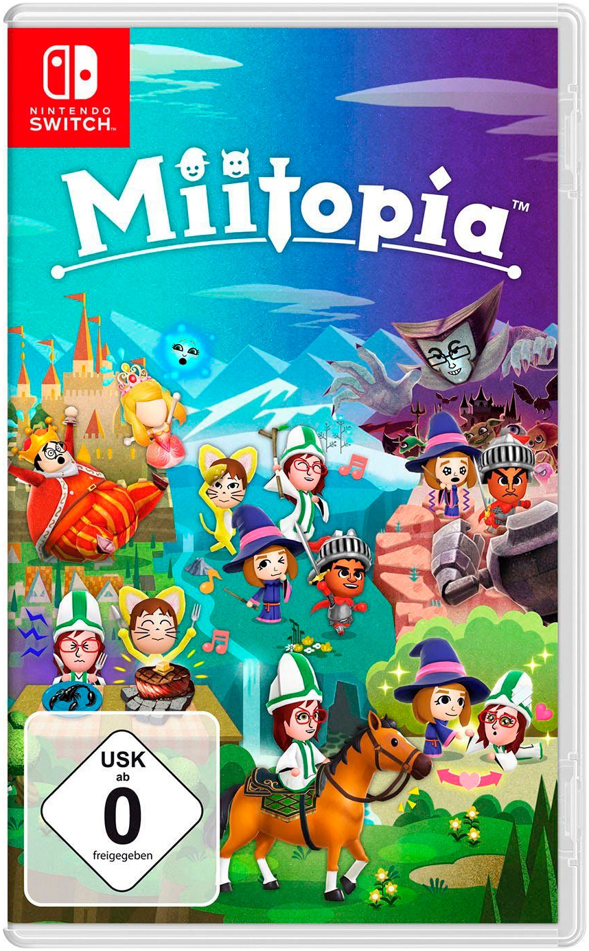 Nintendo Switch Spielekonsole »Switch r/b inkl. Fashion Dreamer und Miitopia«