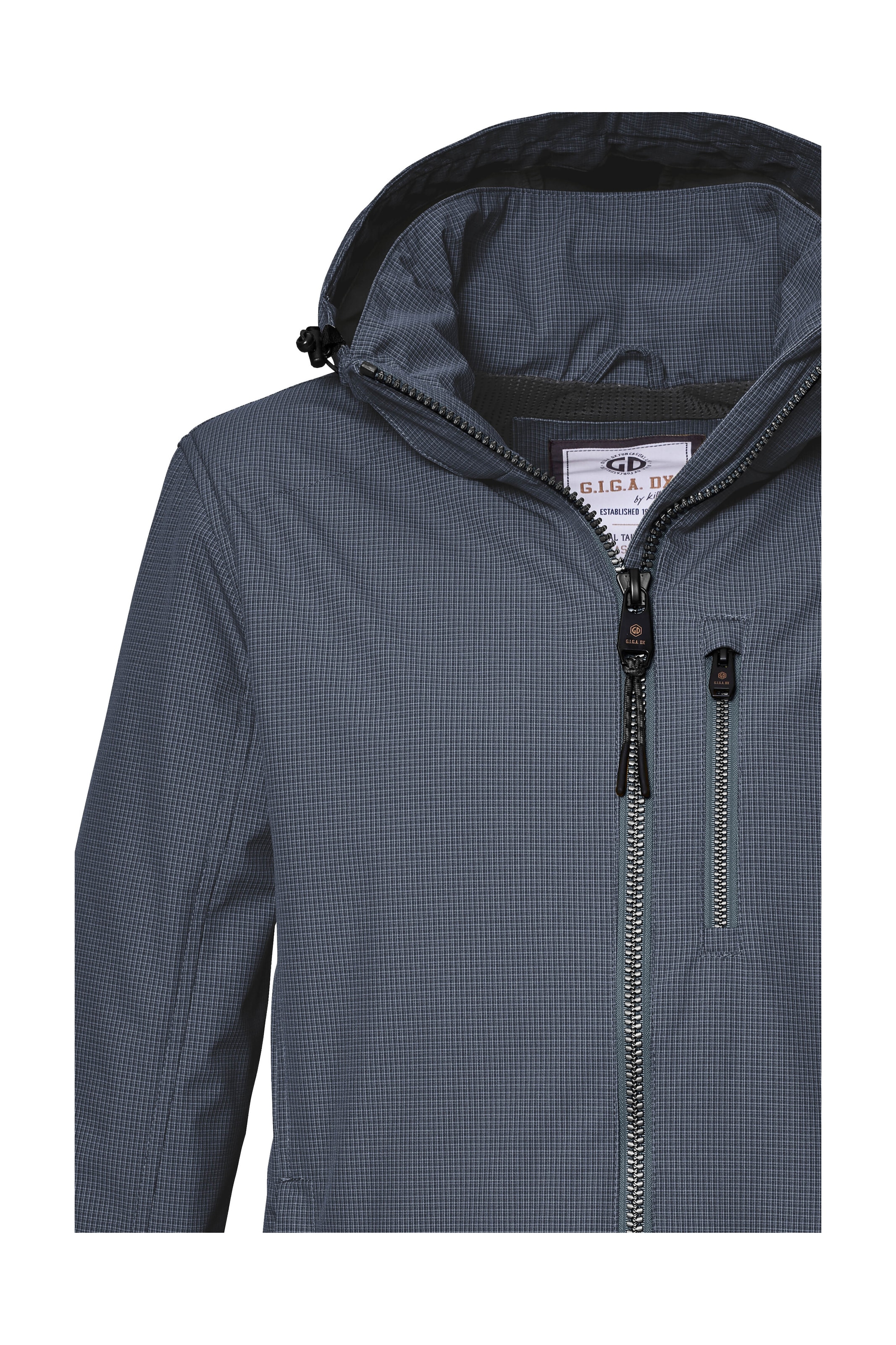 G.I.G.A. DX by killtec Softshelljacke »GS 82 MN SFTSHLL JCKT«, Wasserabweisende, winddichte Herrenjacke mit abnehmbarer Kapuze
