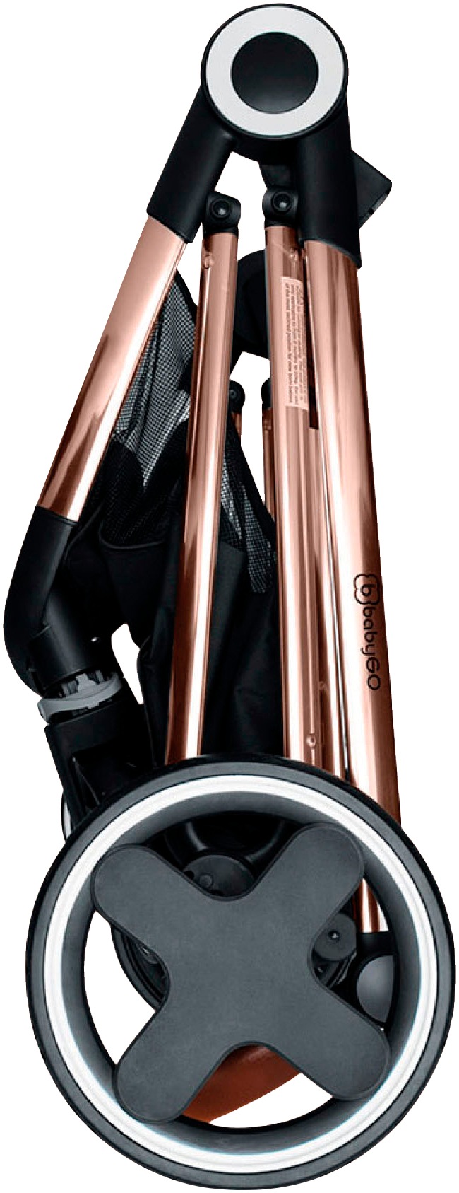 BabyGo Kombi-Kinderwagen »Halime 3in1« inklusive Babywanne, Babyschale, Regenhaube & Wickeltasche