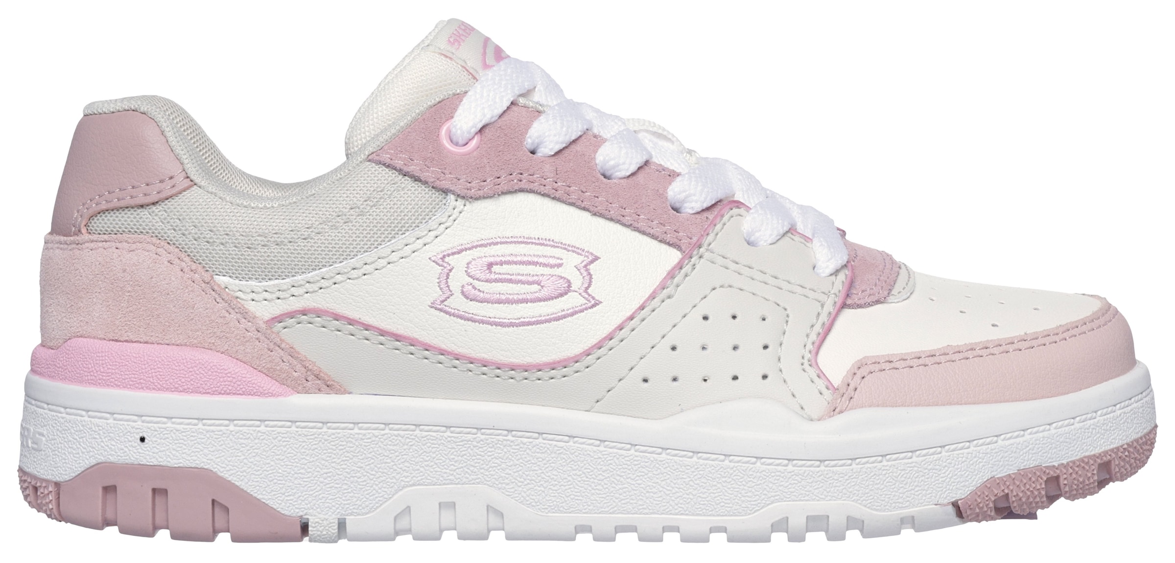 Skechers Sneaker »SKX-228«, Schnür,-Retro Sneaker mit Logostick, Größenschablone zum Download