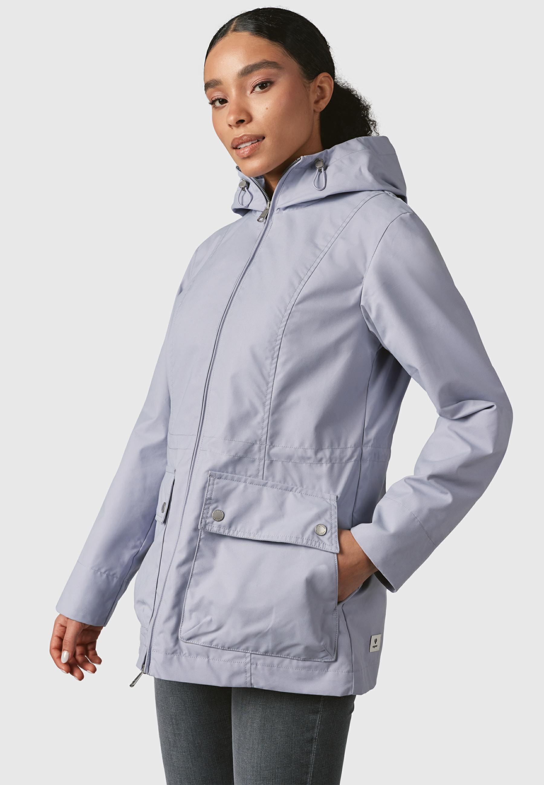 Ragwear Outdoorjacke »Monadetta A«, mit Kapuze, Leichte Kapuzenjacke für die Übergangszeit