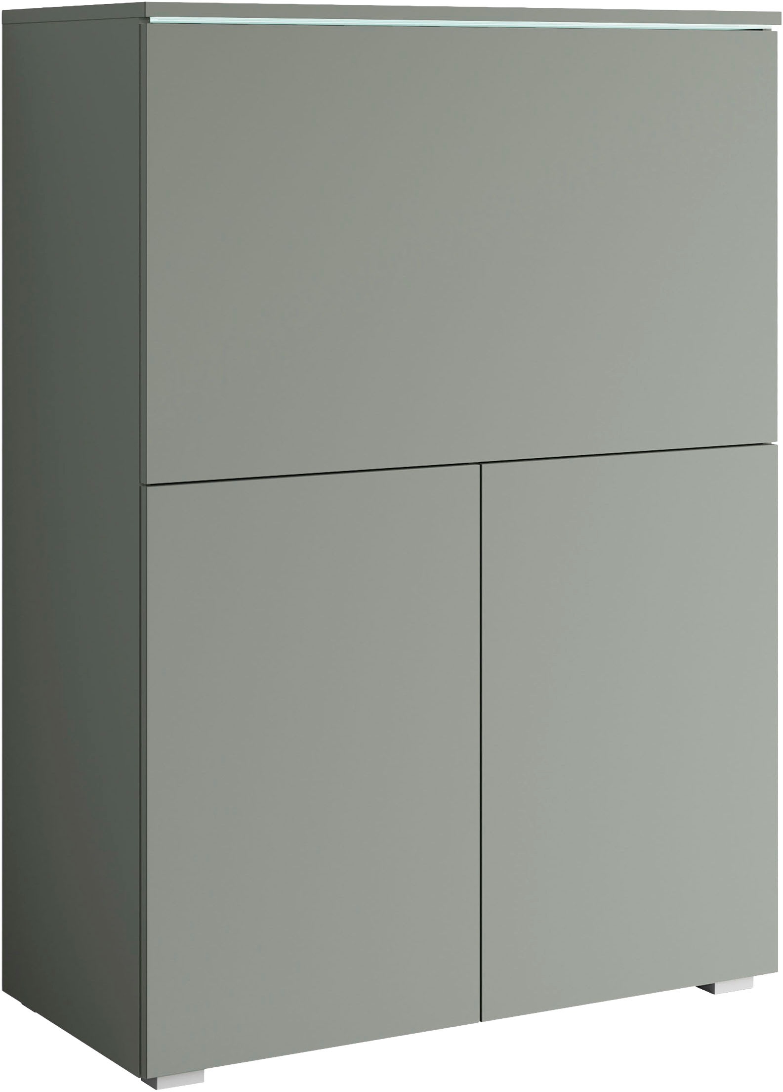 Home affaire PC-Schrank "Vera, Sekretär, Home-Office-Schreibtisch mit LED-B günstig online kaufen