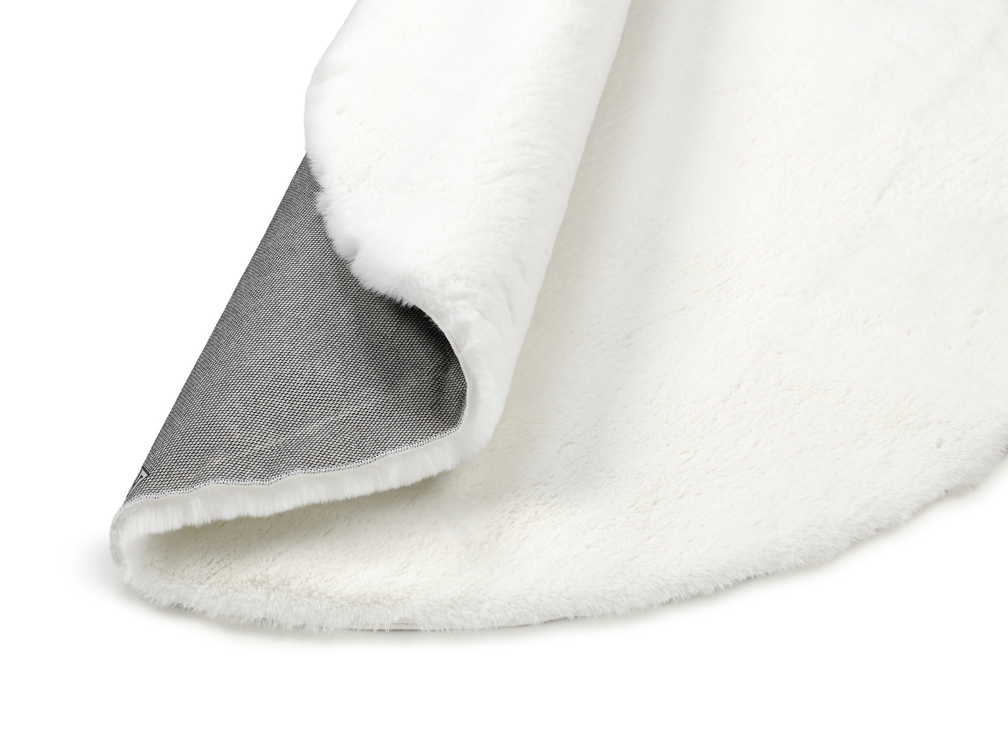 OCI DIE TEPPICHMARKE Teppich »ROCKY SOFT«, rund, 35 mm Höhe, Kunstfell, weich, kuschelig, maschinell gewebt, waschbar
