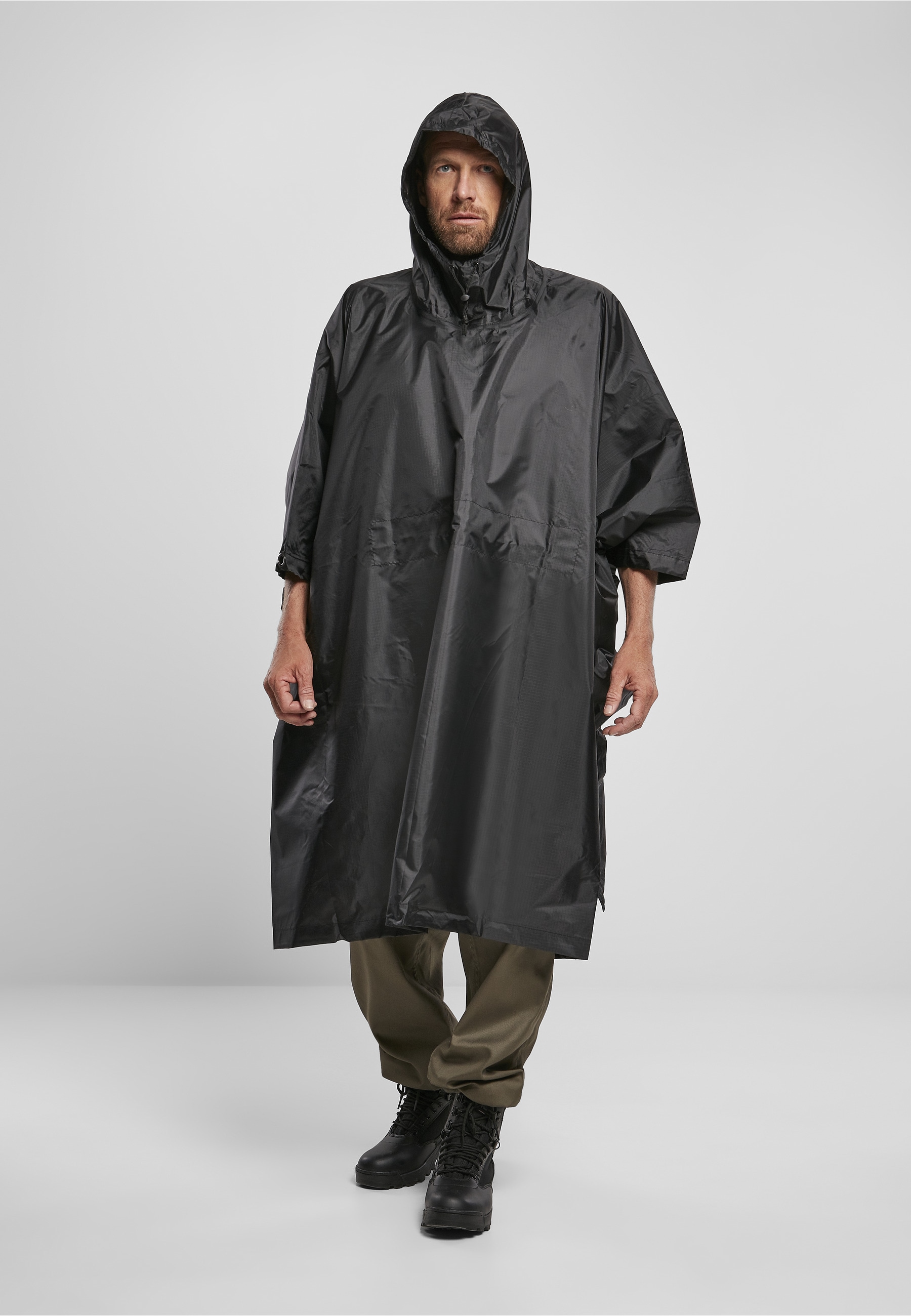 Brandit Outdoorjacke »Brandit Herren Ripstop Poncho« 1 Stk. tlg. ohne Kapuze