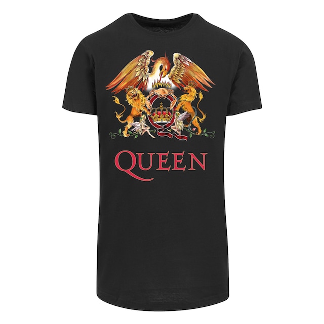 F4NT4STIC T-Shirt »Queen Rockband Classic Crest Black«, Print ▷ kaufen |  BAUR