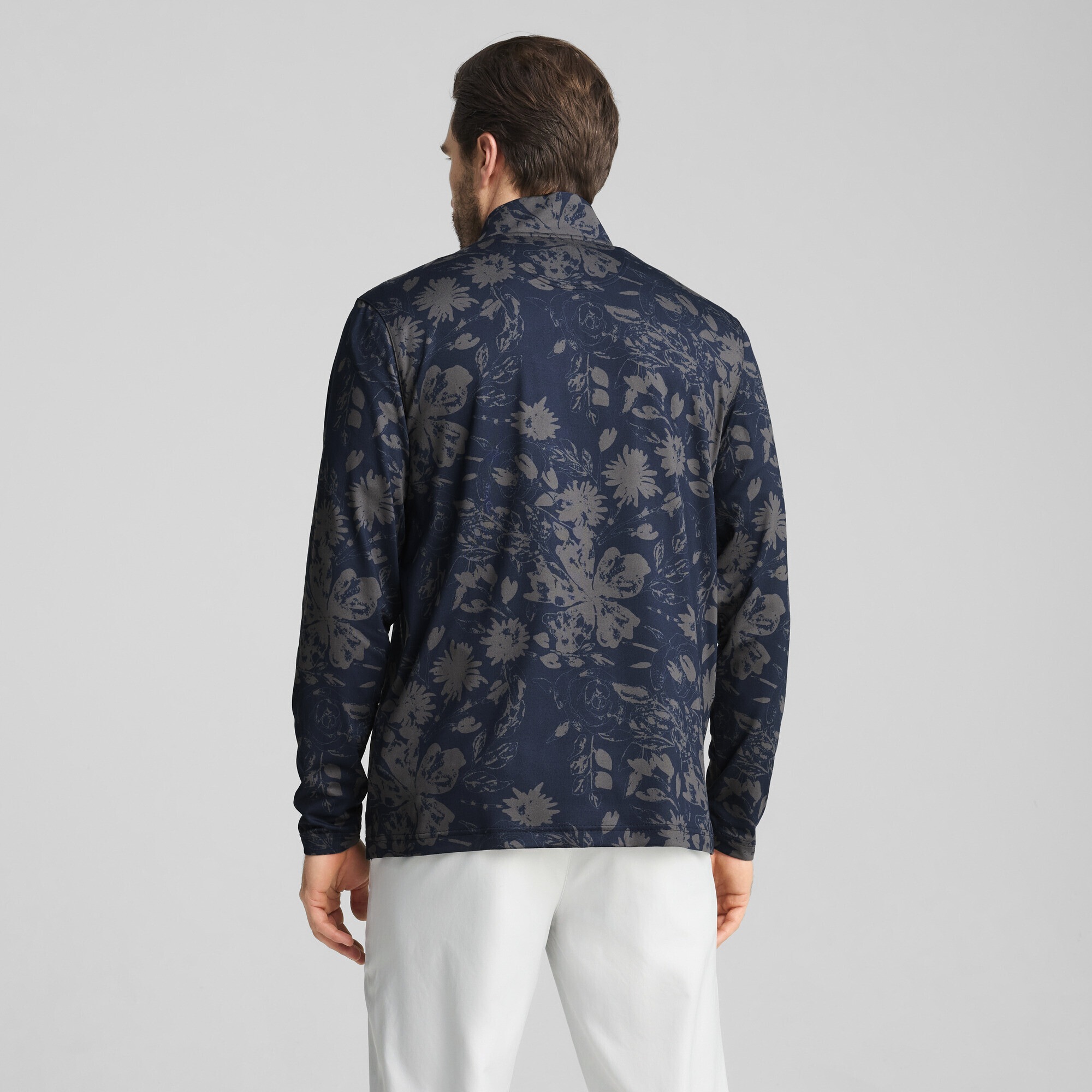 PUMA Trainingspullover »Pure 2.0 Rose Golftop mit Reißverschluss bis zum Hals Herren«