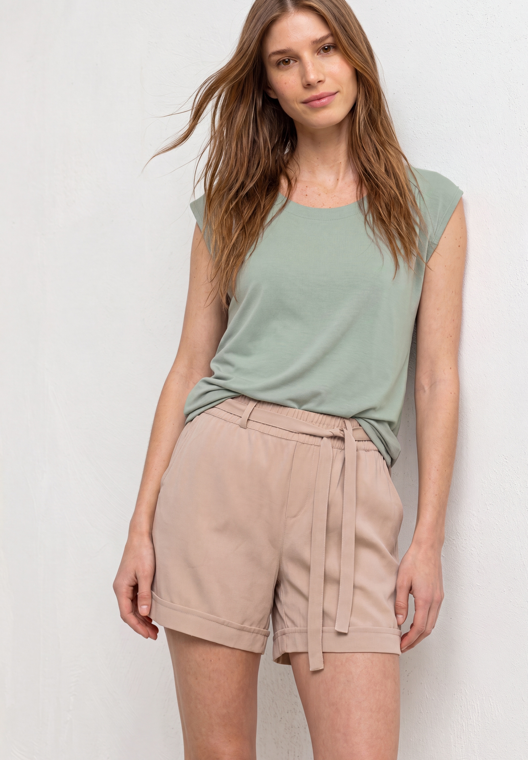STREET ONE Shirttop aus stretchigem Viskosematerial