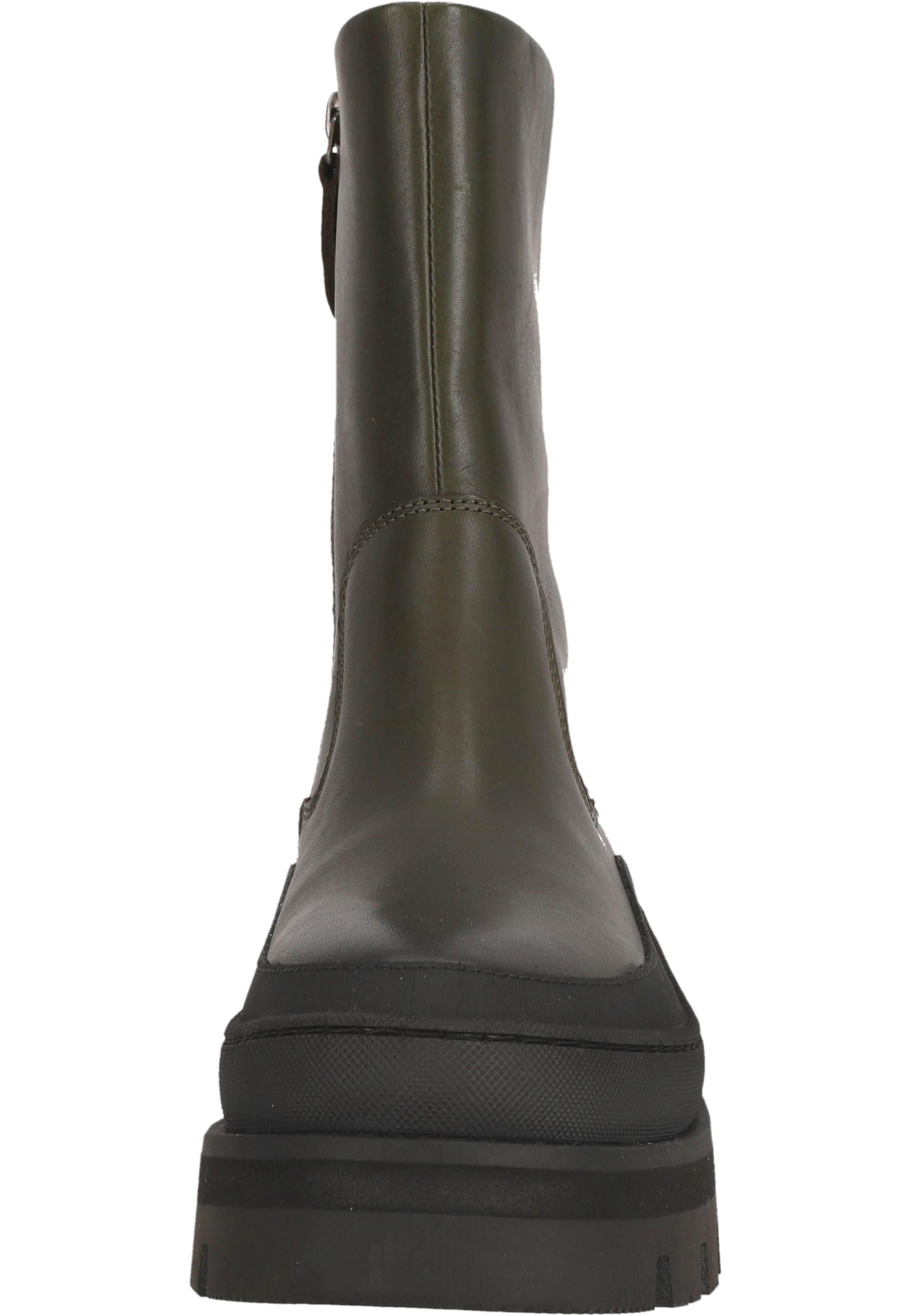 Clarks Stiefel »Orianna2 Rise«, im angesagten Design mit Stollensohle