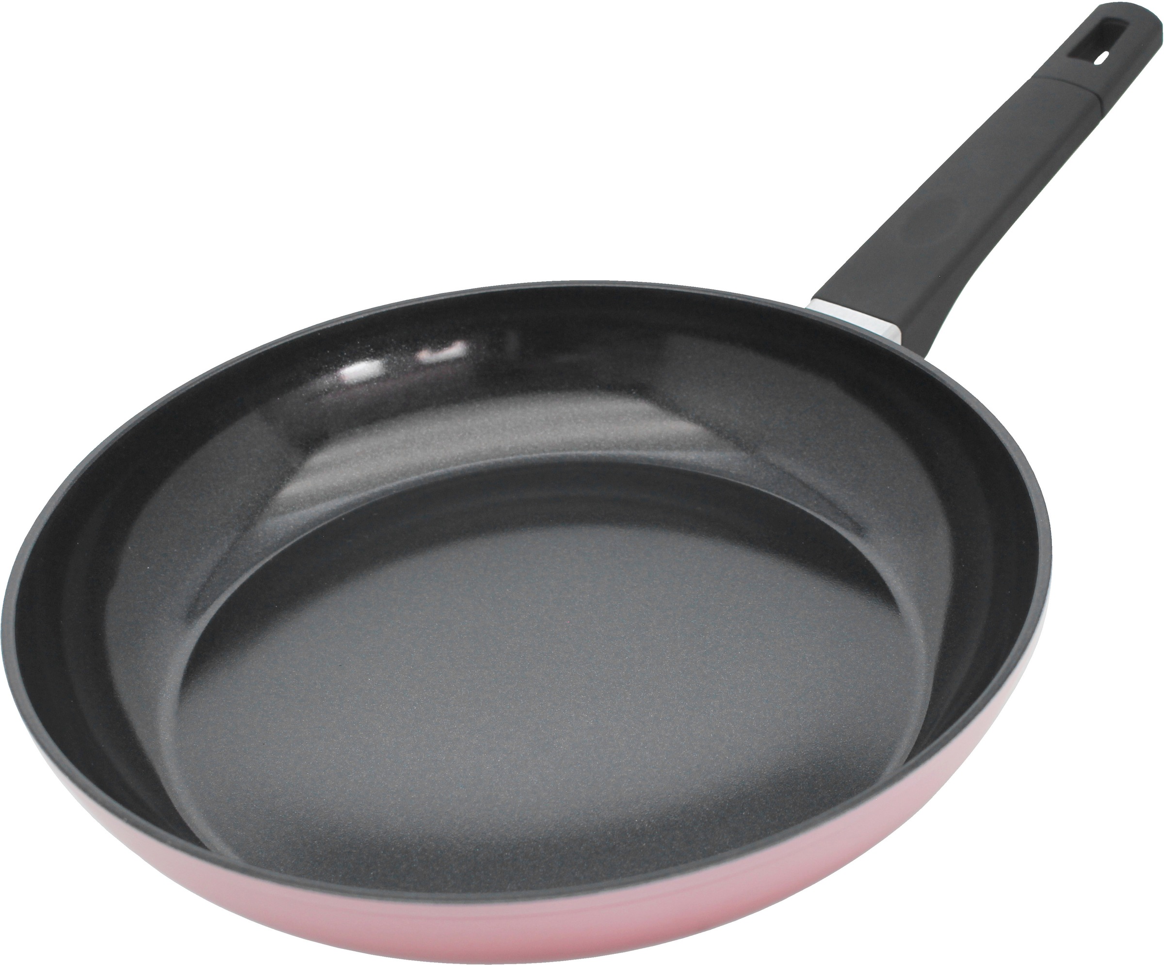 Elo Basic Bratpfanne »Basic Pfanne + Gratis Mini Herzpfanne« Aluminium Set, 2 tlg. aussen rosé Silicon Polyester beschichtet