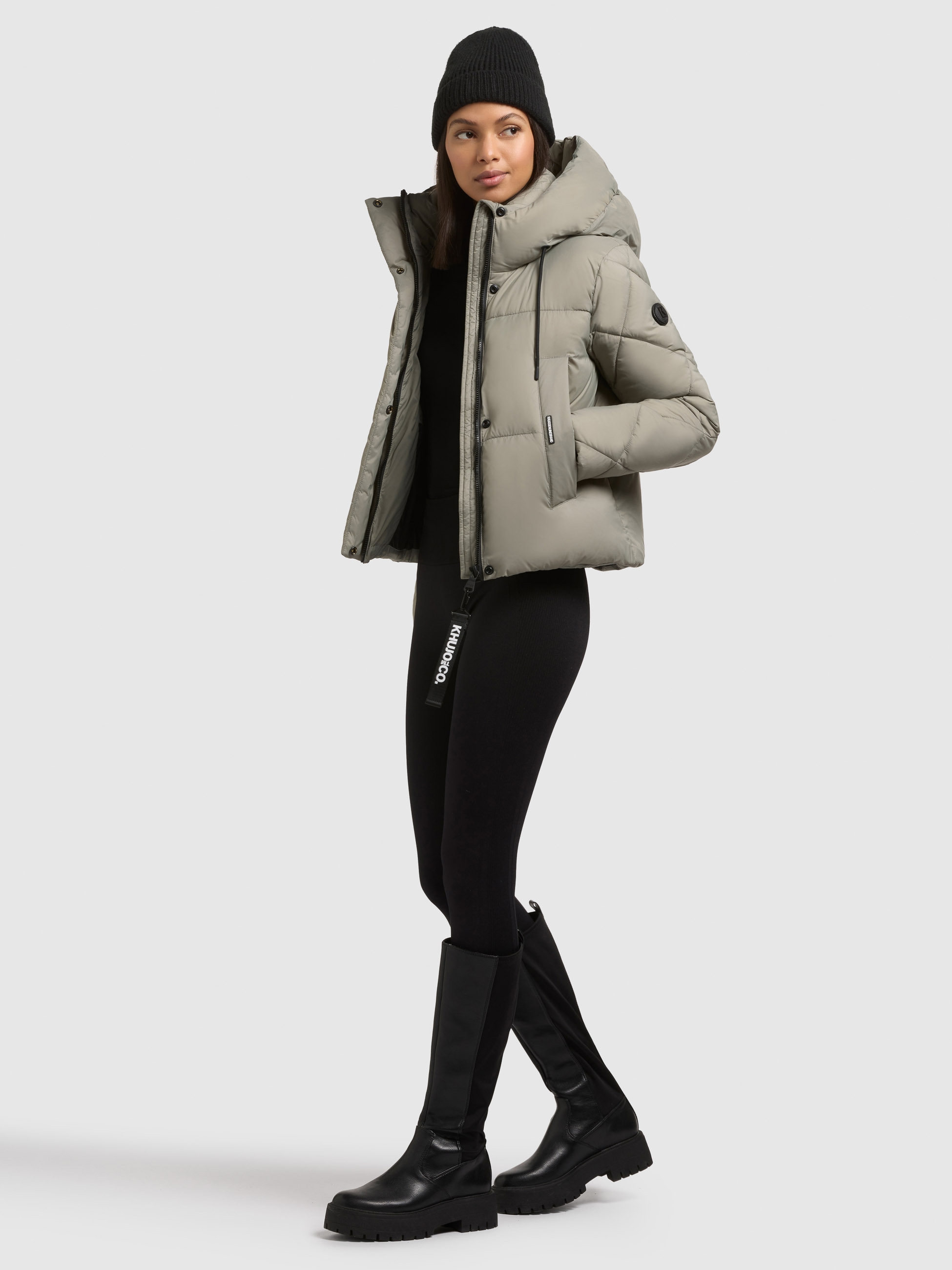 khujo Steppjacke »DAFNA« mit Kapuze