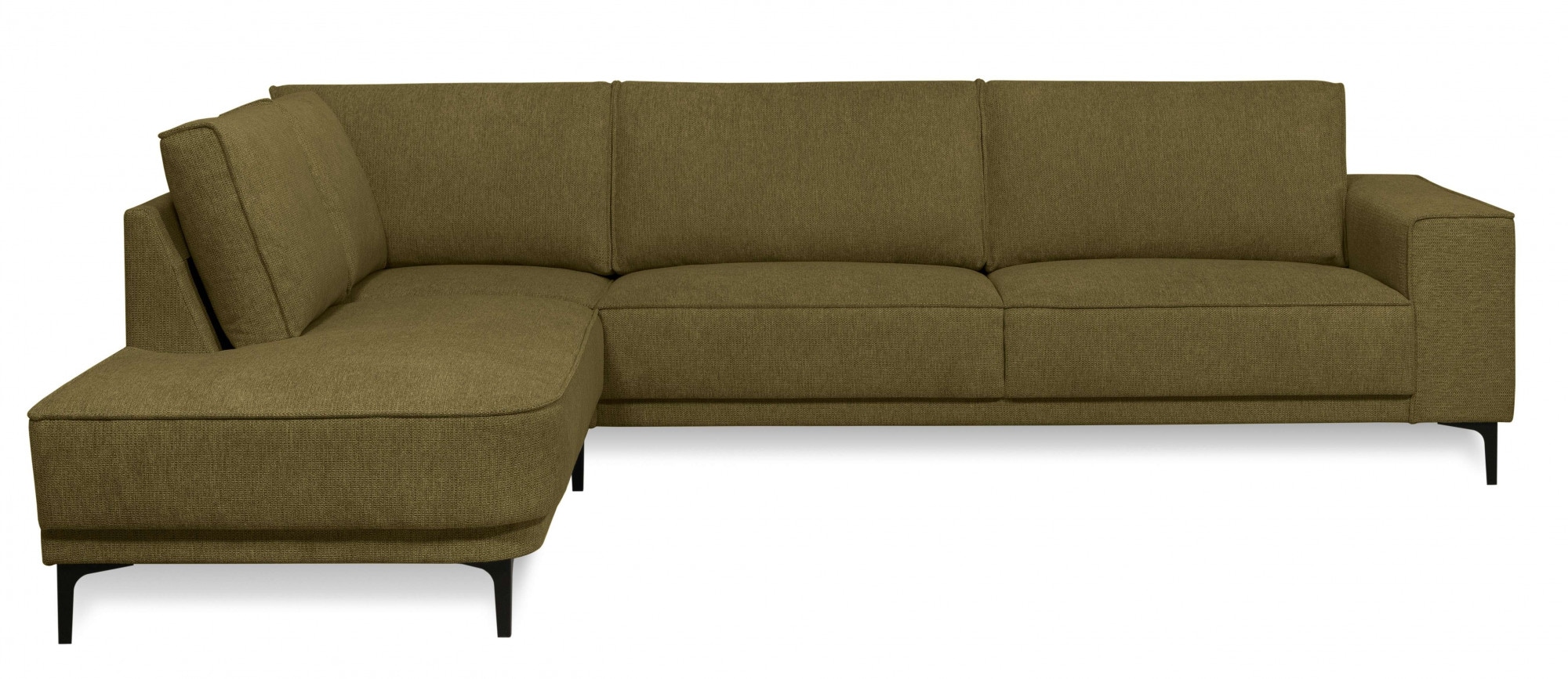PLACES OF STYLE Ecksofa "Casina" mit abgerundeter Ottomane, in einem weiche günstig online kaufen
