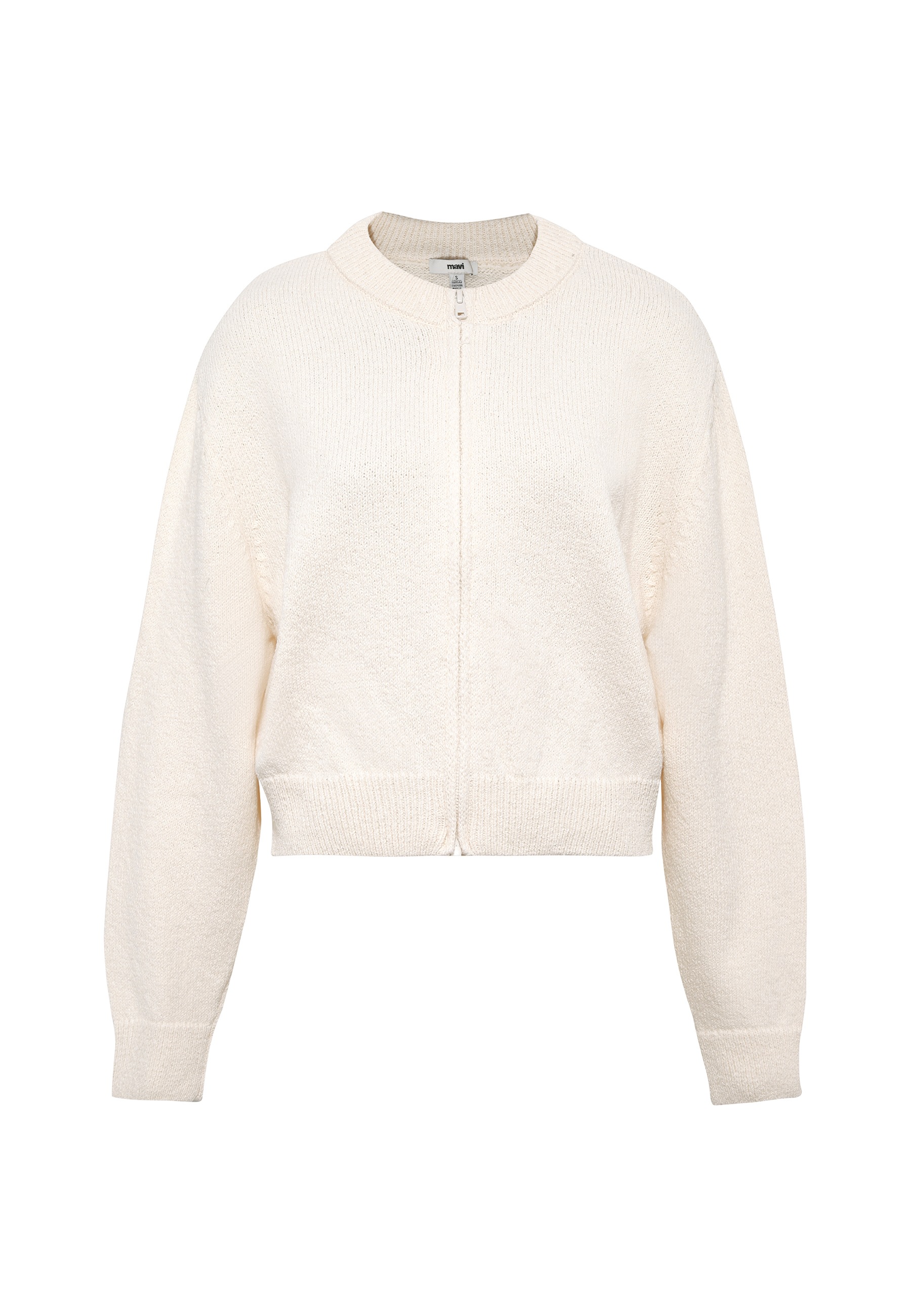 Mavi Strickpullover »FULL ZIP CARDIGAN«, Cardigan mit Zip