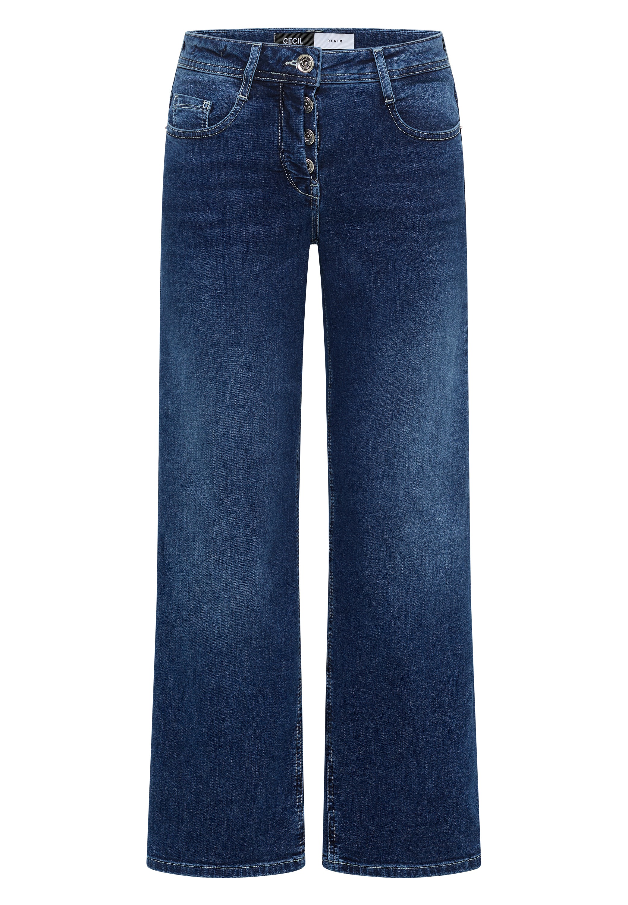 STREET ONE Loose-fit-Jeans, aus Baumwolle mit Stretchanteil
