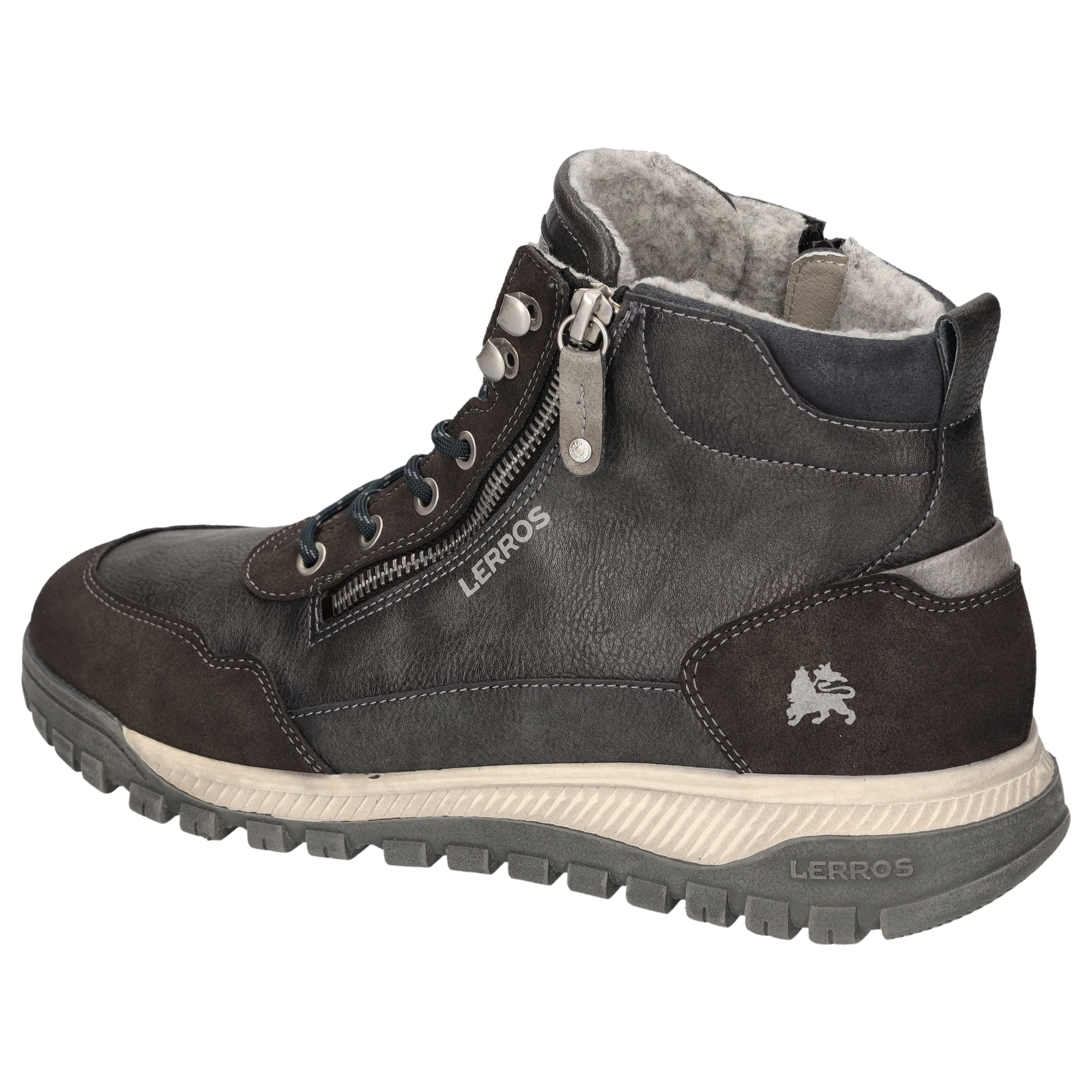 LERROS Winterboots  Schnürboots, Outdoorboots mit Ziereißverschluss außen
