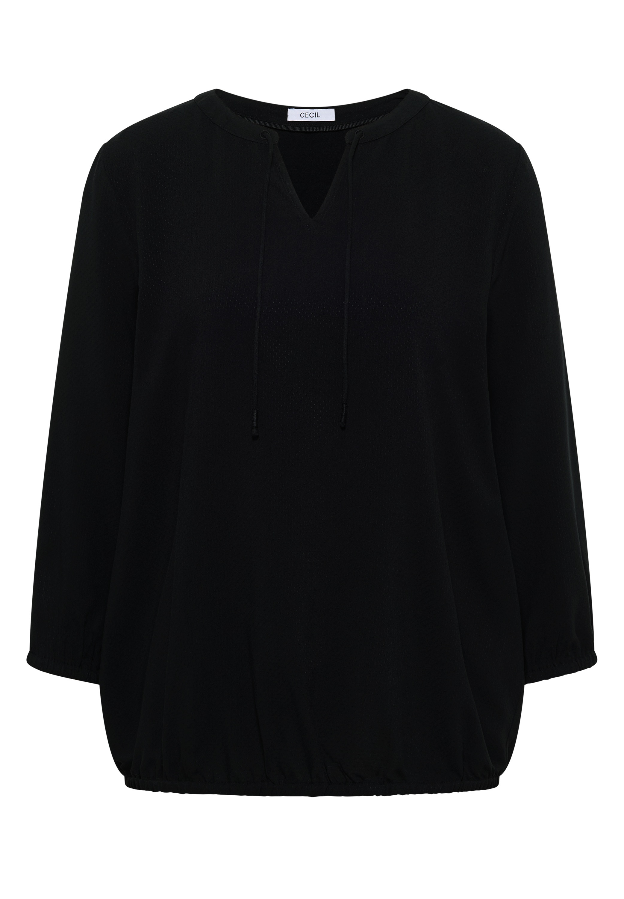 Cecil Long Sleeve Blouse Black XS 3