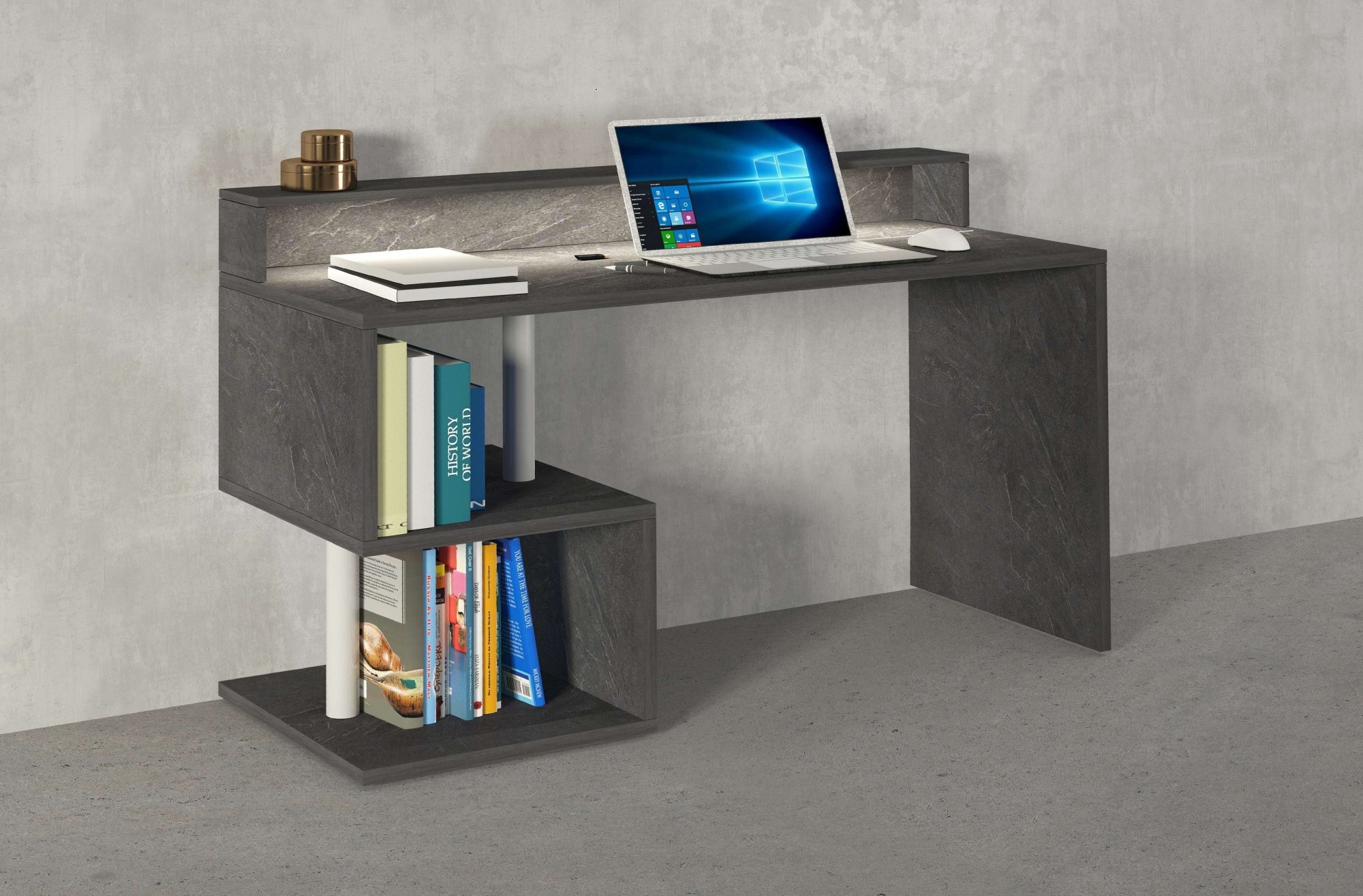 Home affaire Schreibtisch "Esse, modernes Design" in verschiedenen Breiten, günstig online kaufen