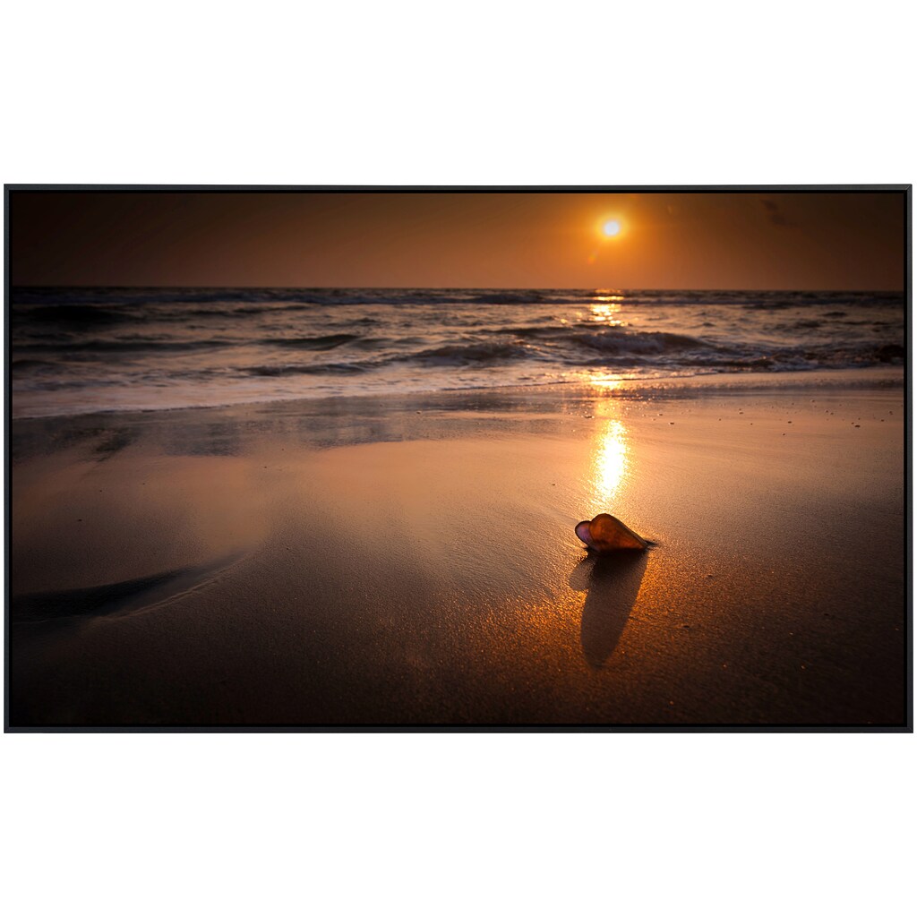 Papermoon Infrarotheizung »Tropischer Strand Sonnenuntergang«