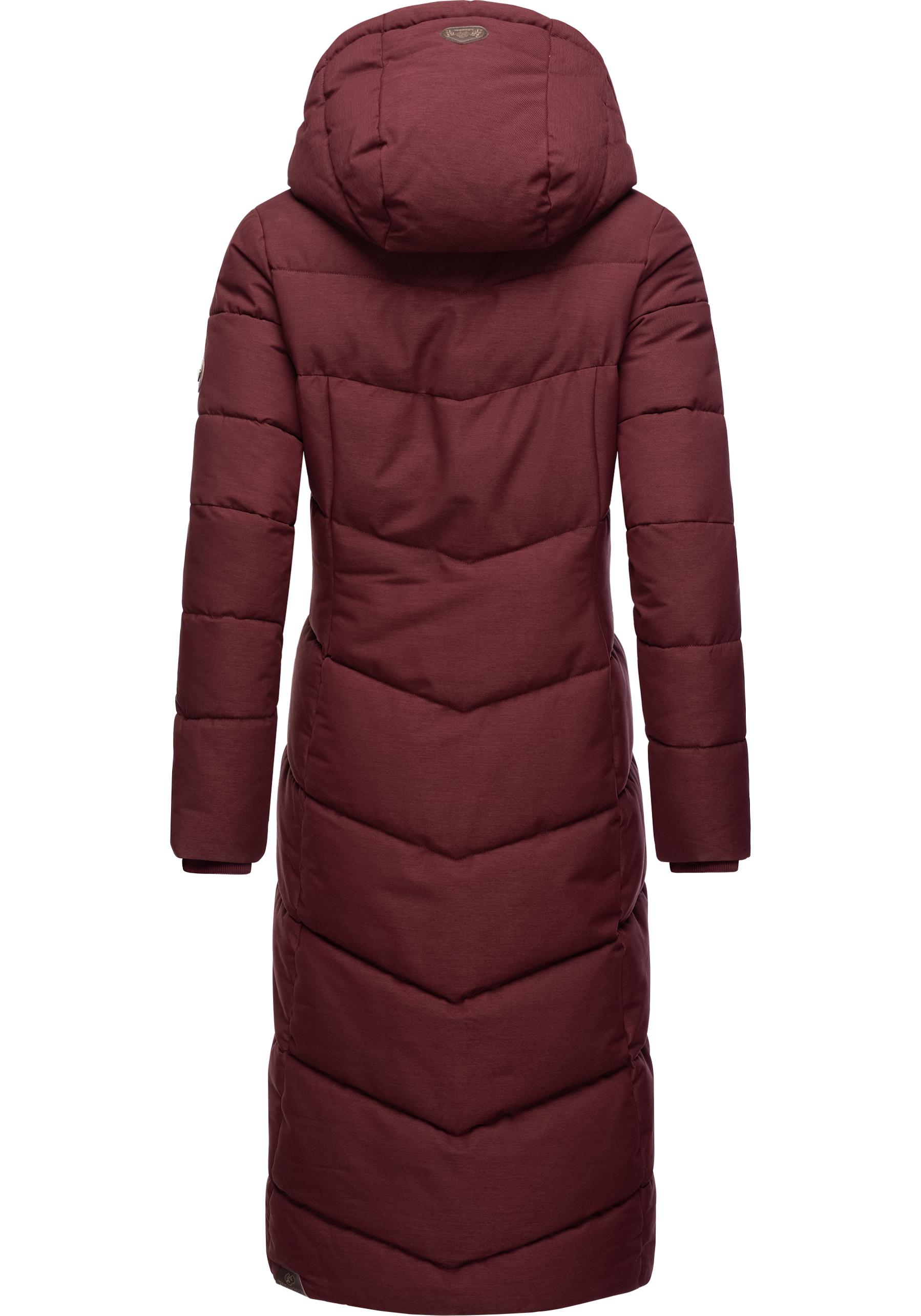 Thumbnail - Ragwear Wintermantel "Pavla Long" extralanger Winterparka mit Teddyfutter und Kapuze