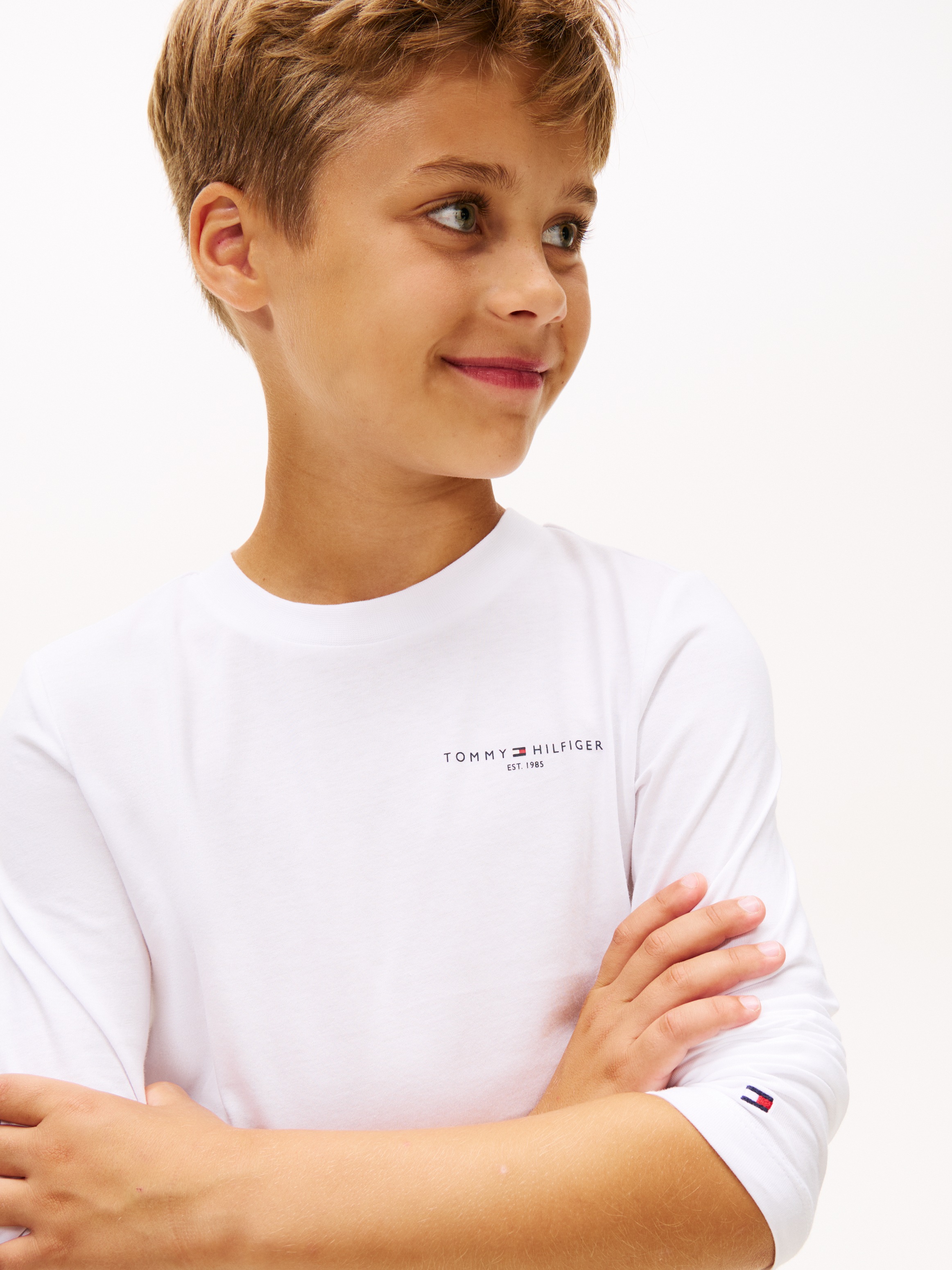 Thumbnail - Tommy Hilfiger Langarmshirt "MINI CORP T-SHIRT LS", Kinder bis 16 Jahre