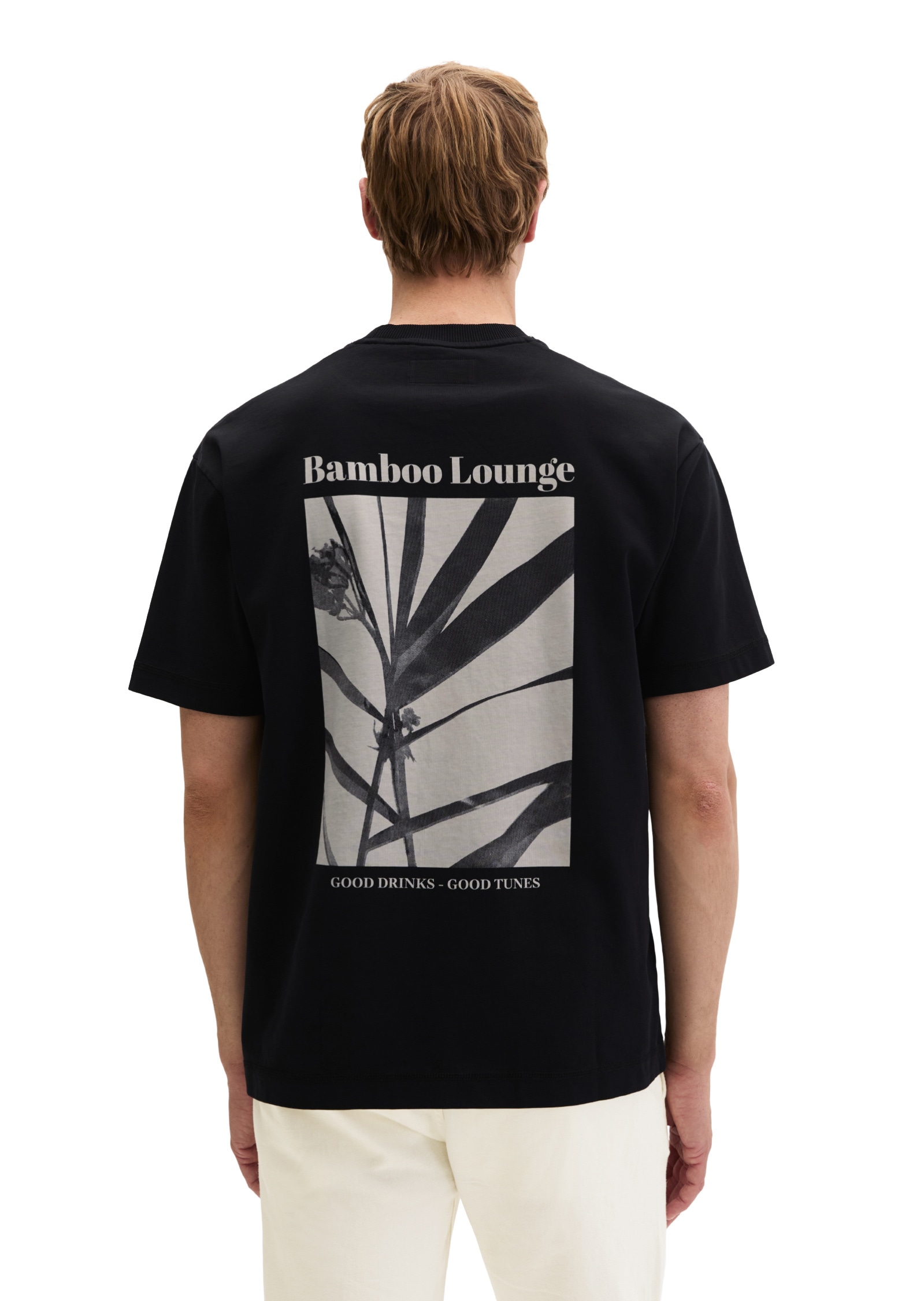 Marc O'Polo T-Shirt »mit saisonalem Rückenprint«
