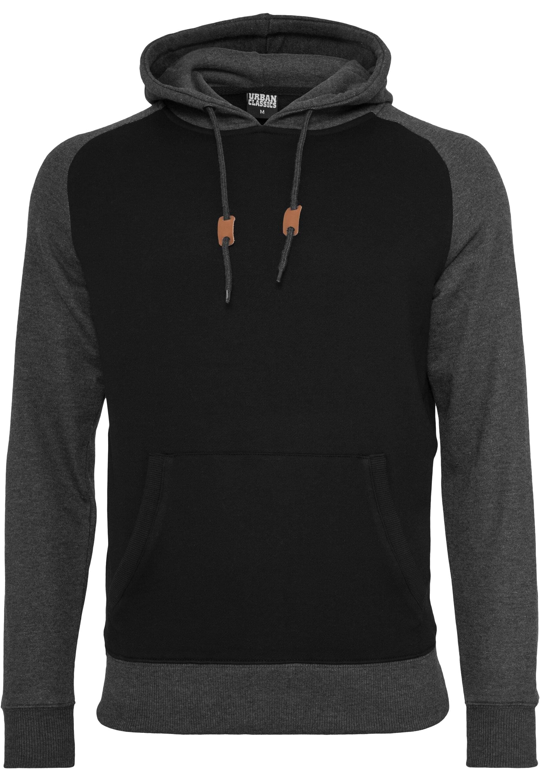 URBAN CLASSICS Kapuzensweatshirt "Urban Classics Herren Raglan Contrast Hoody"