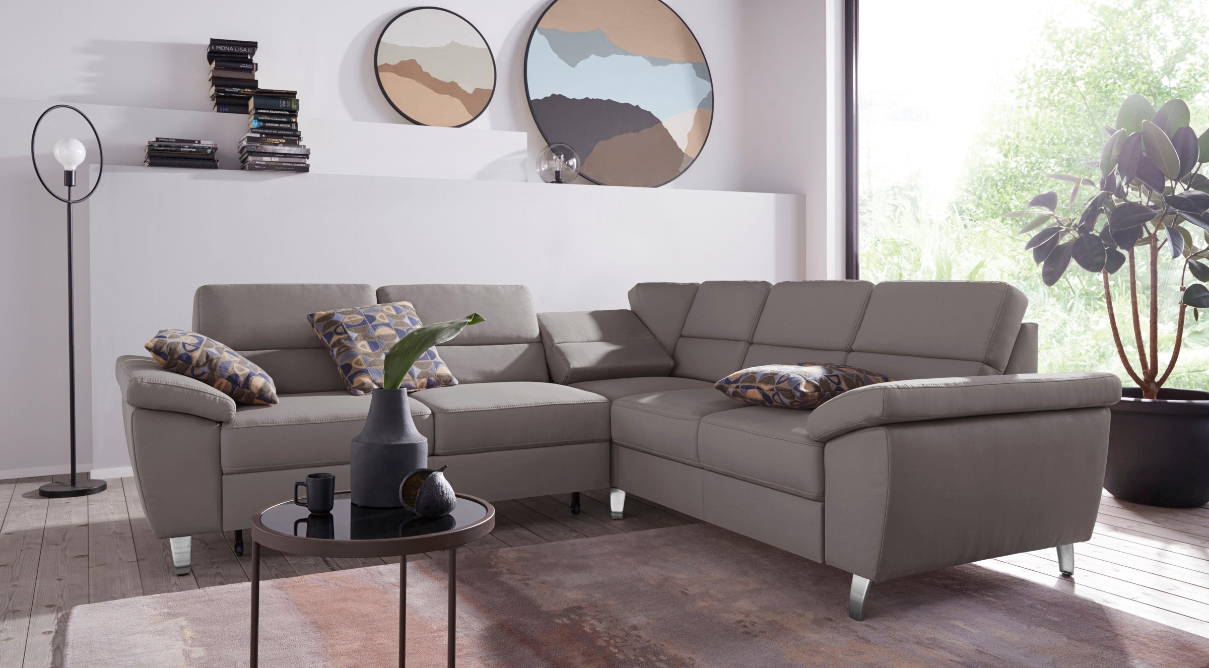 sit&more Ecksofa "Sorano L-Form", wahlweise mit Bett- und Relaxfunktion, in günstig online kaufen