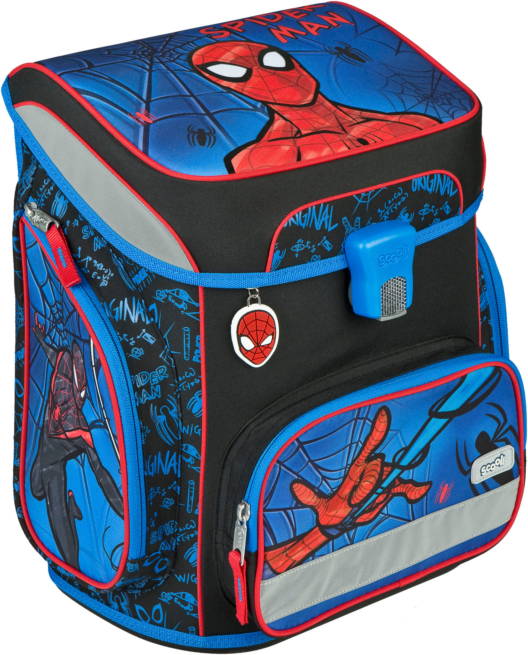 Scooli Schulranzen »EasyFit, Spider-Man«