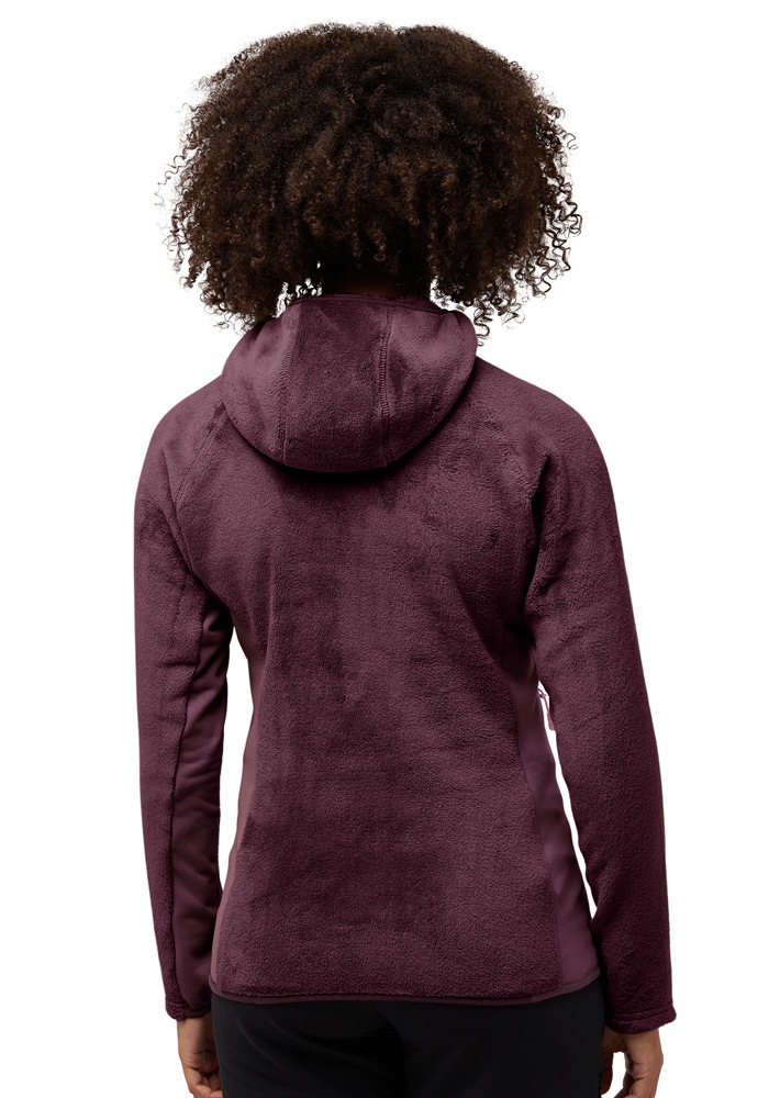 Jack Wolfskin Fleecejacke "ROTWAND HOODED FZ W", mit Kapuze günstig online kaufen