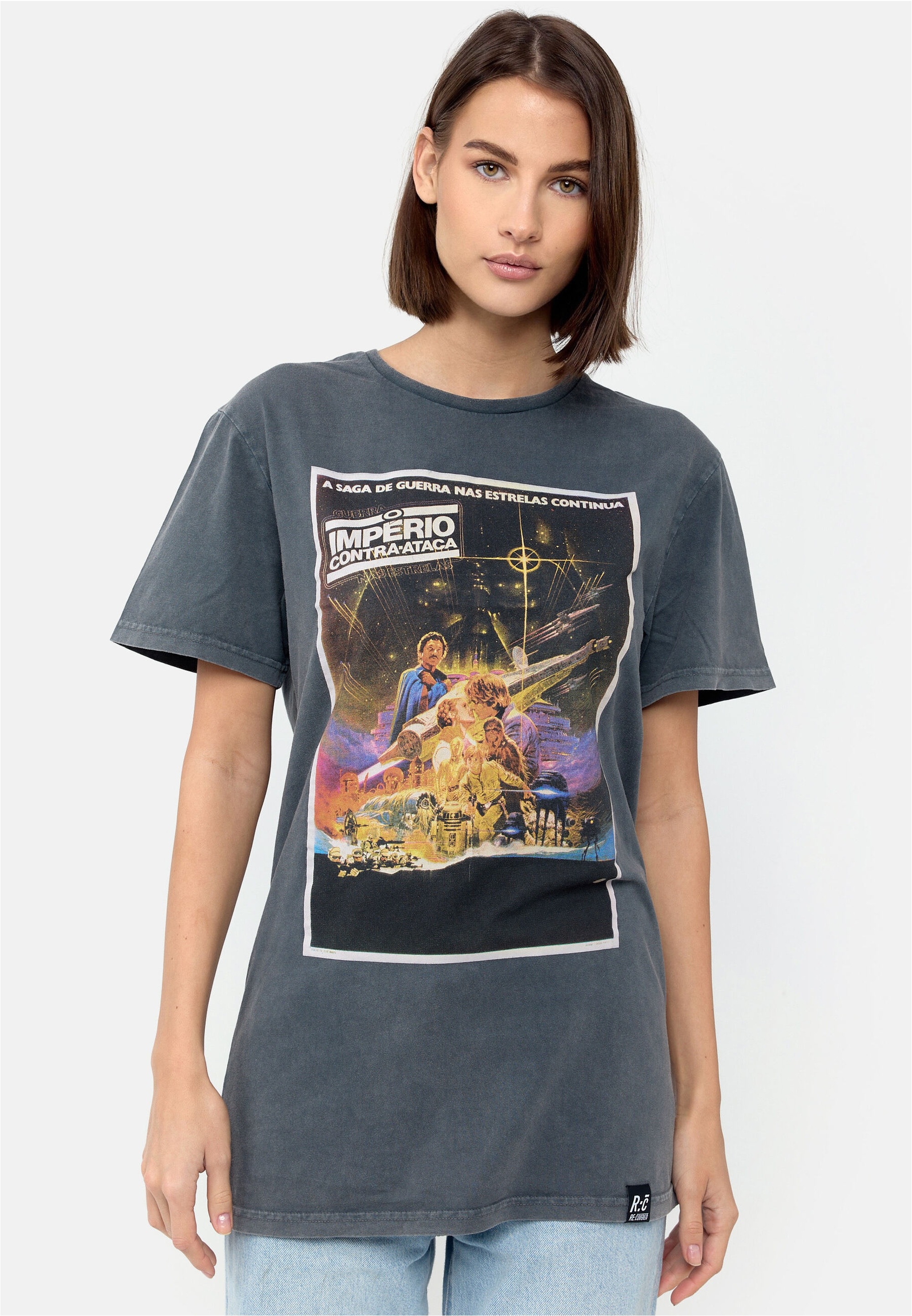 Recovered T-Shirt »Star Wars International Poster«, mit klassischem Rundhalsausschnitt