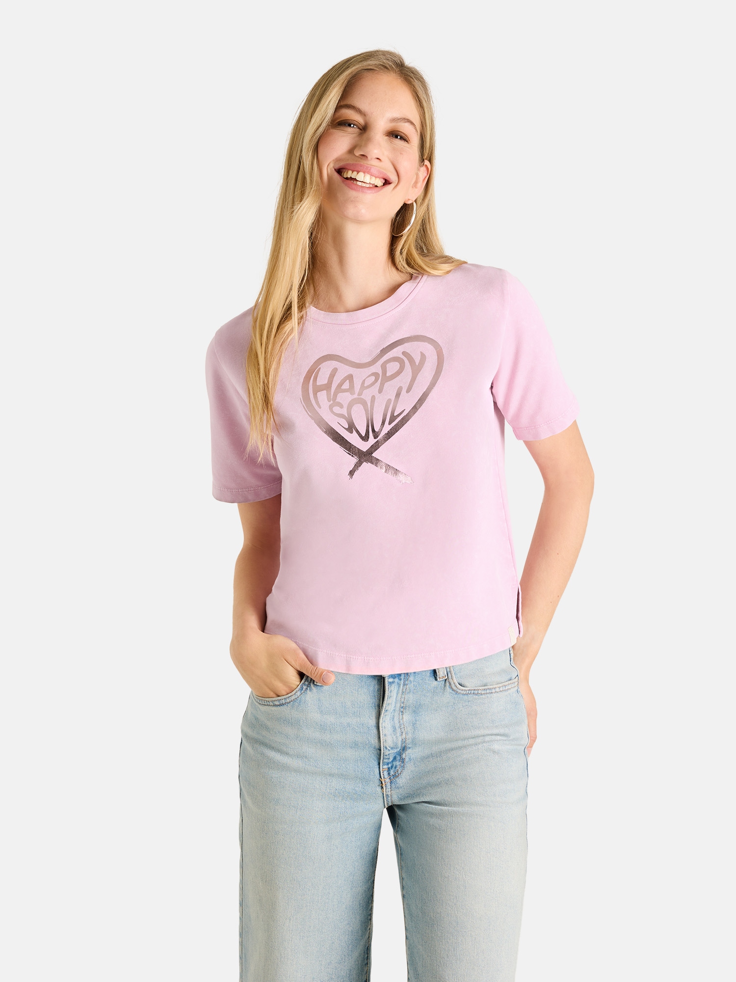 Lieblingsstück T-Shirt »CosimaL« mit Frontprint, Baumwoll-Mix