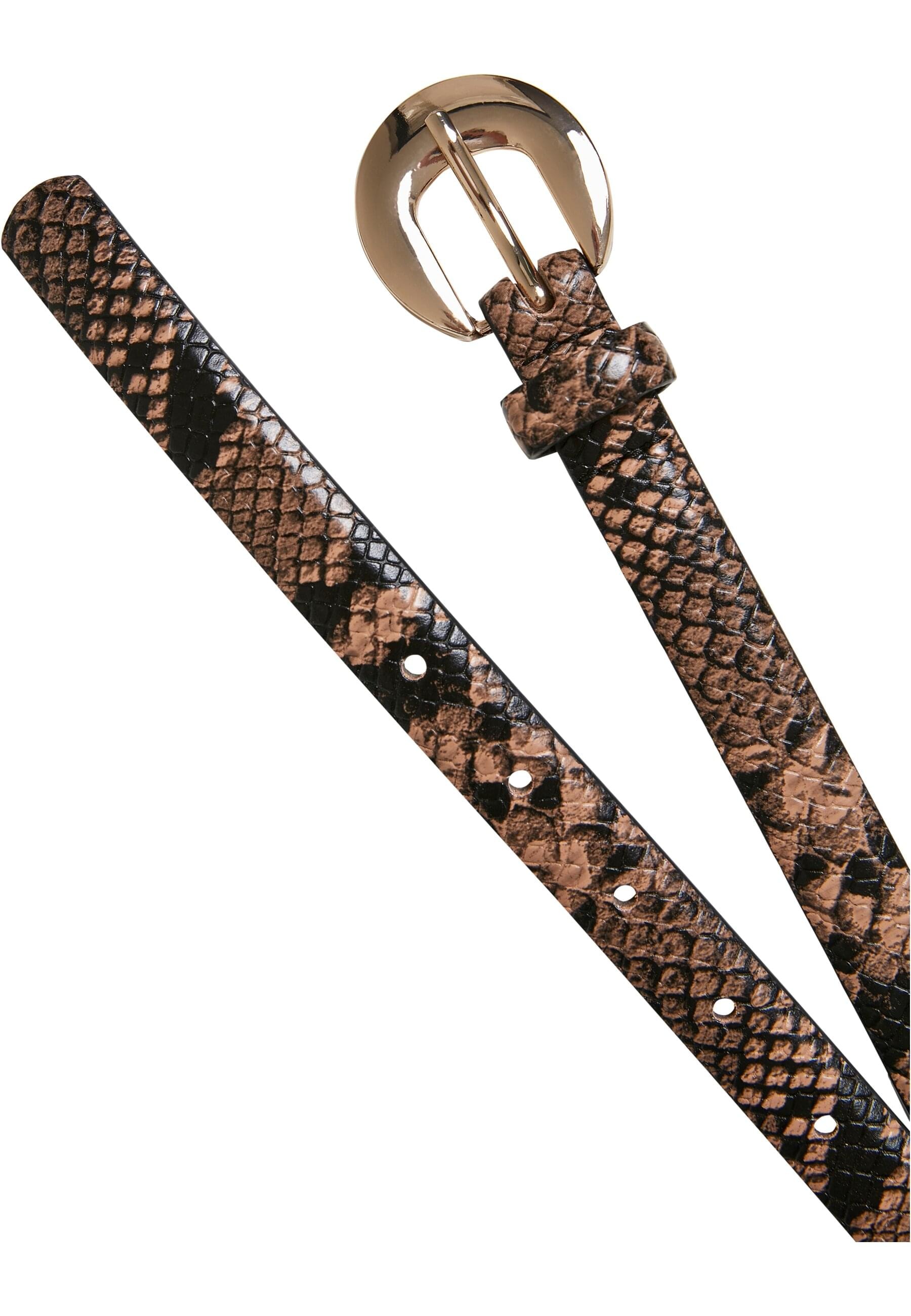 URBAN CLASSICS Hüftgürtel »Urban Classics Damen Snake Synthetic Leather Ladies Belt«