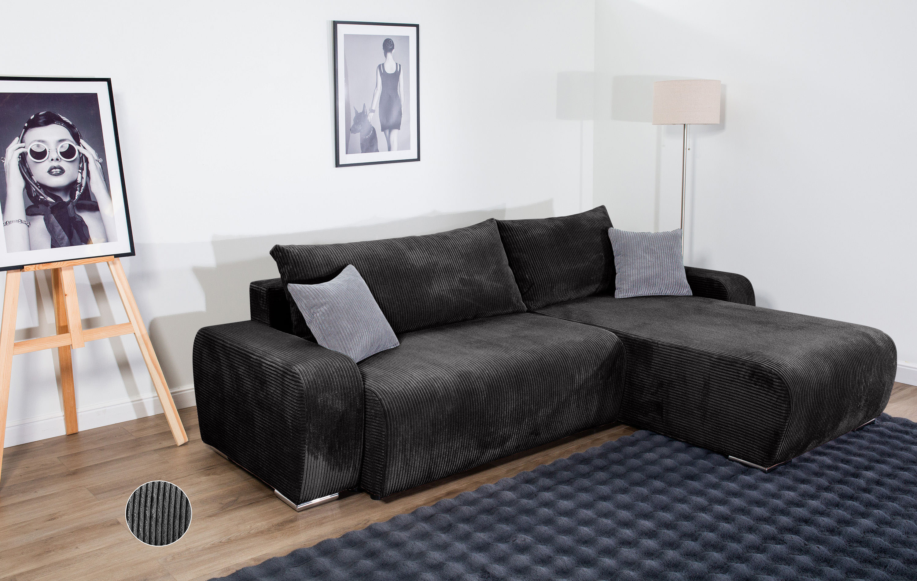 Thumbnail - COLLECTION AB Ecksofa "Pia, L-Form, Breite 237 cm, mit Schlaffunktion"