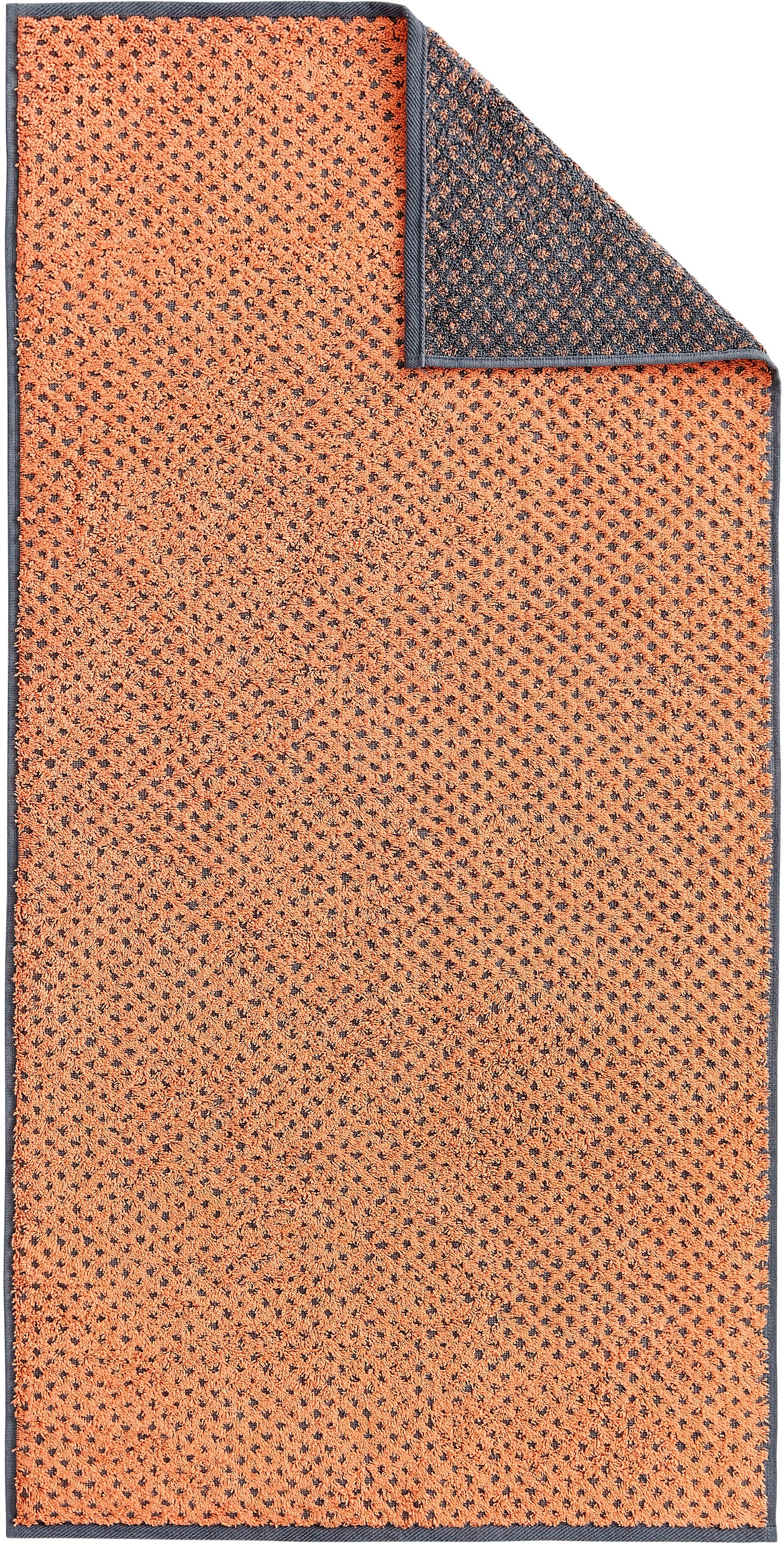 Dyckhoff Handtuch Set »Golden Shades Rhombus«, 3 tlg., Walkfrottier, 2 Handtücher (50x100 cm), 1 Badetuch (70x140 cm)