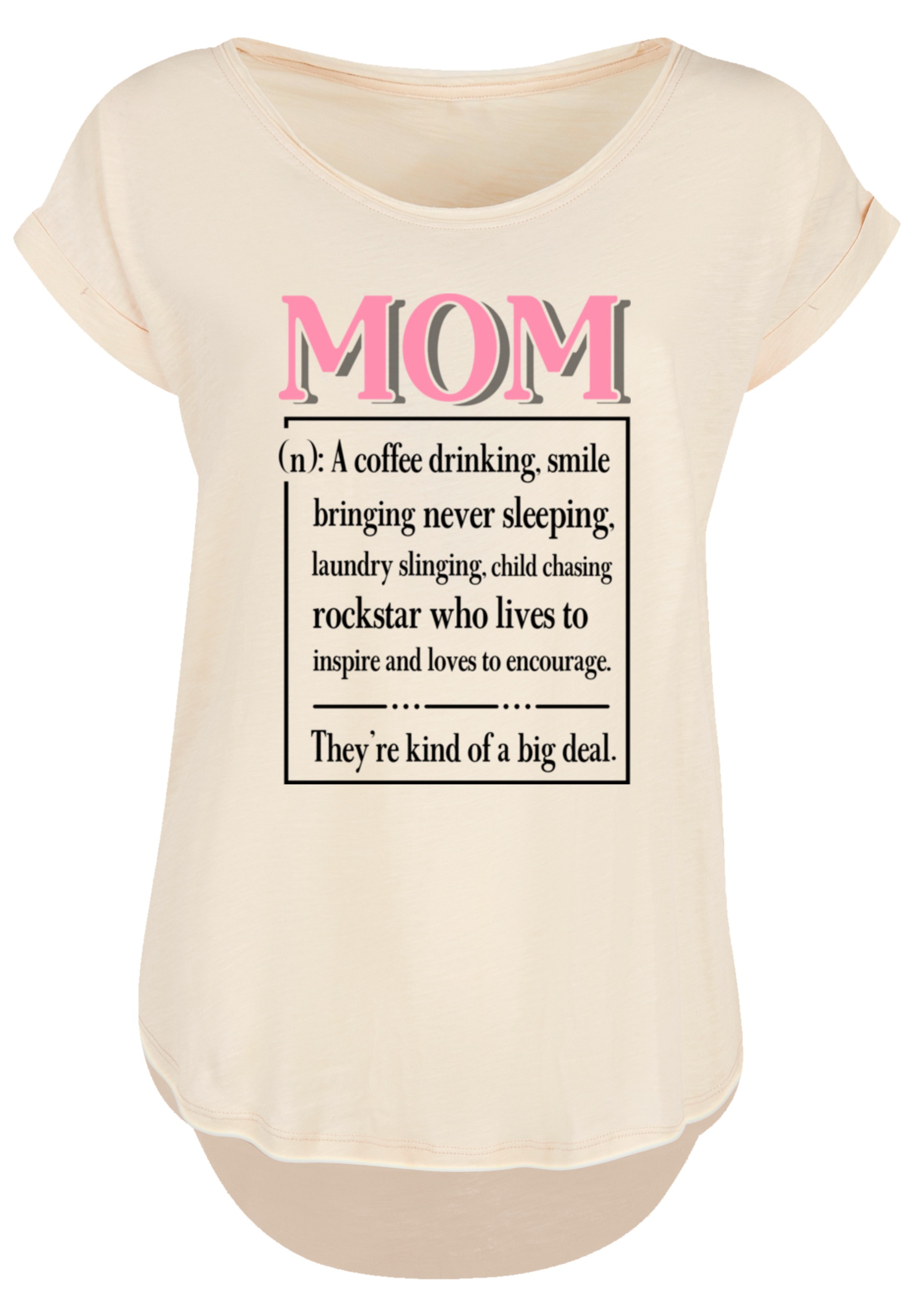 F4NT4STIC T-Shirt »Muttertag Pink Unconditional Love Family«, Premium Qualität