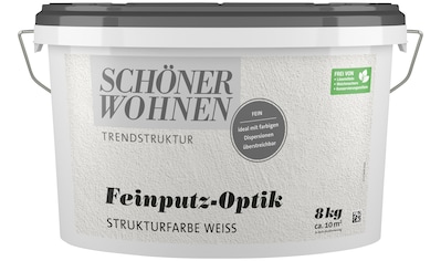 SCHÖNER WOHNEN FARBE Wand- und Deckenfarbe »TRENDSTRUKTUR Feinputz-Optik fein«