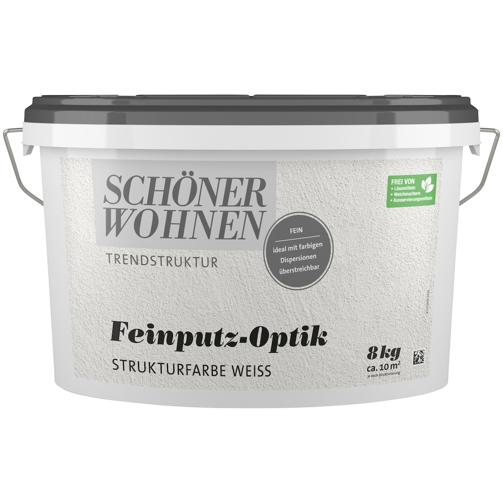 SCHÖNER WOHNEN FARBE Wand- und Deckenfarbe »TRENDSTRUKTUR Feinputz-Optik fein«