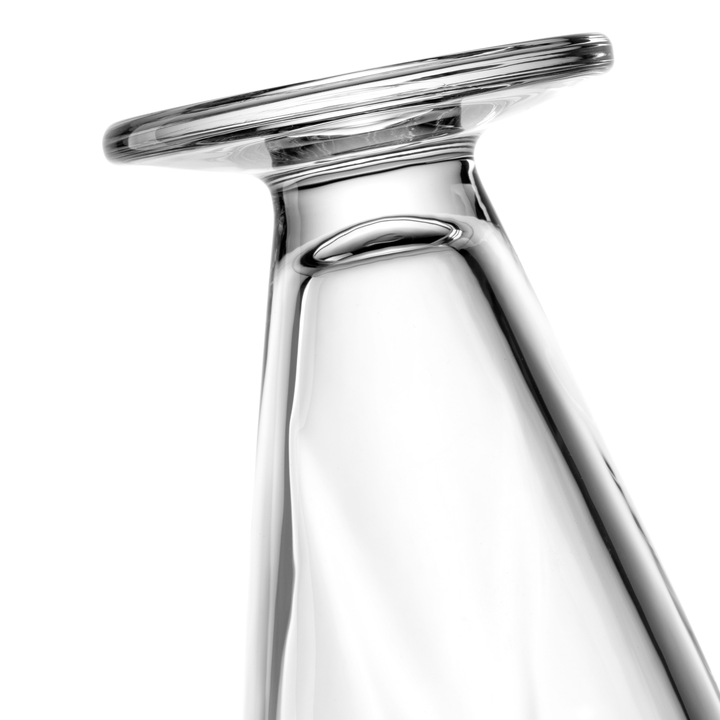 LEONARDO Eisschale »CONO, Eisbecher aus Glas, 360 ml, 4er-Set«, 4 tlg., aus Glas, spülmaschinengeeignet