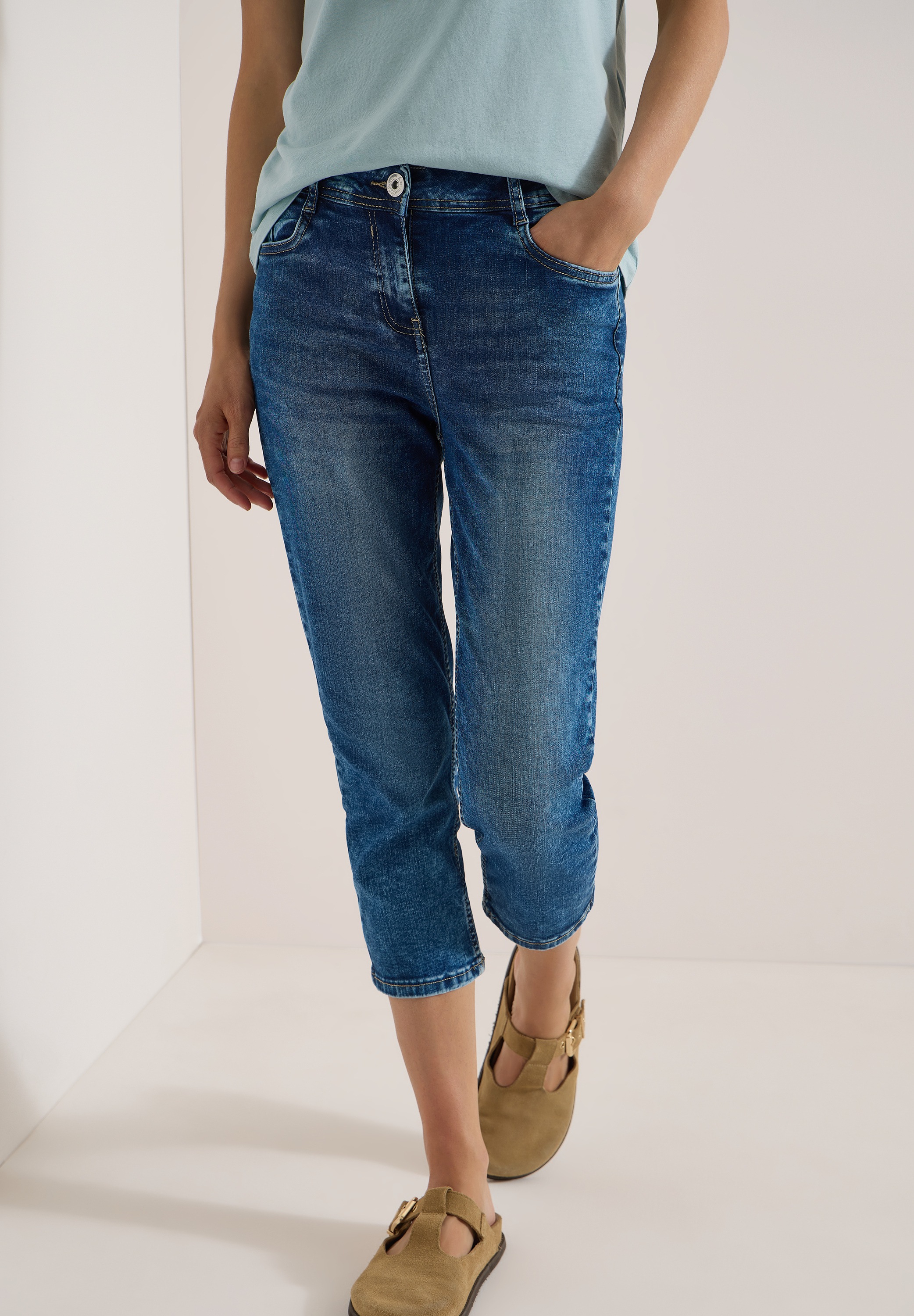 Cecil Slim-fit-Jeans 5-Pocket-Style