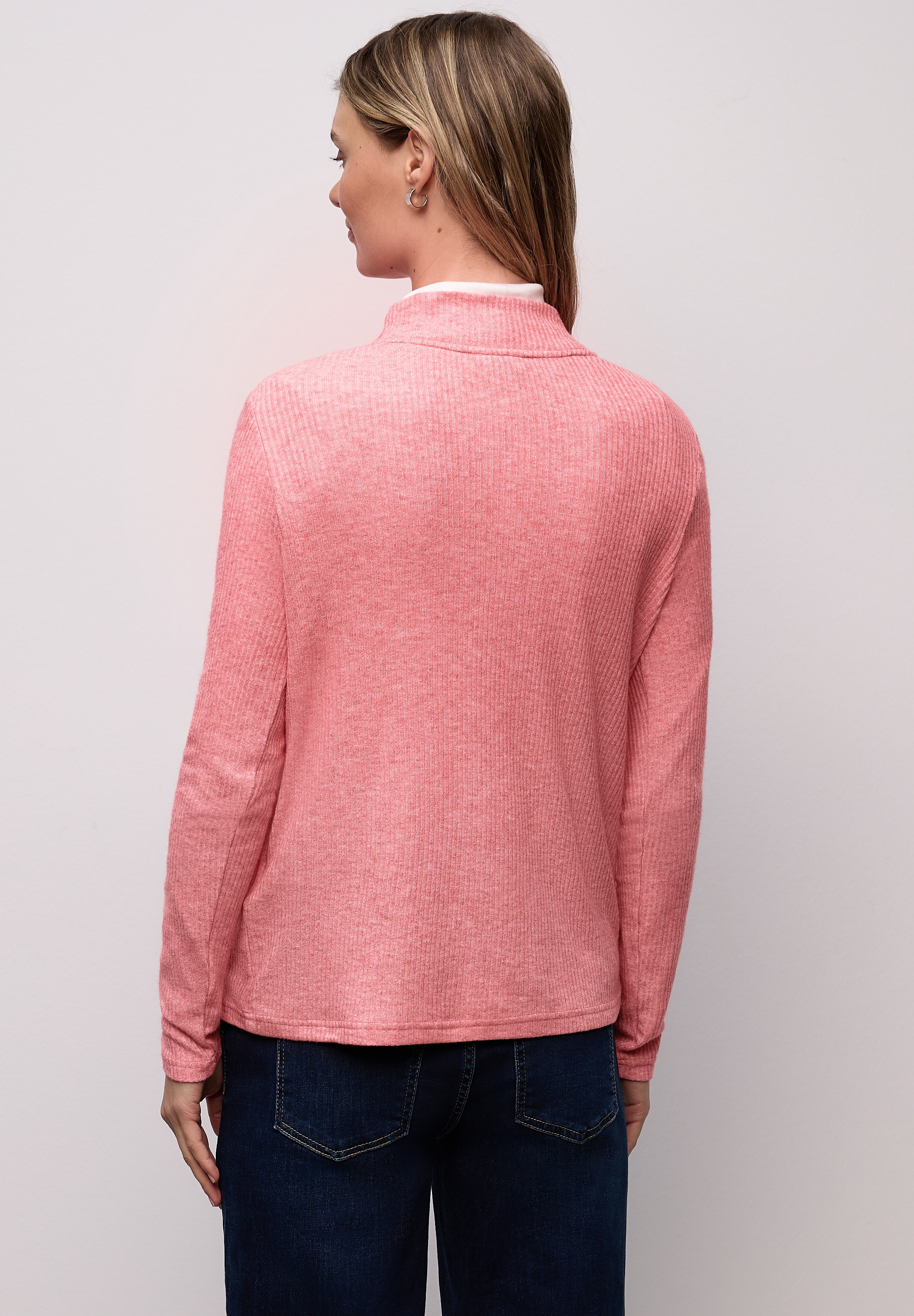 STREET ONE Langarmshirt mit Turtleneck