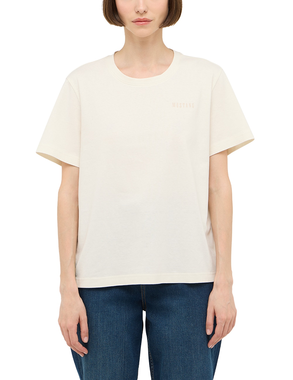 MUSTANG Kurzarmshirt "Damen Style Floris"