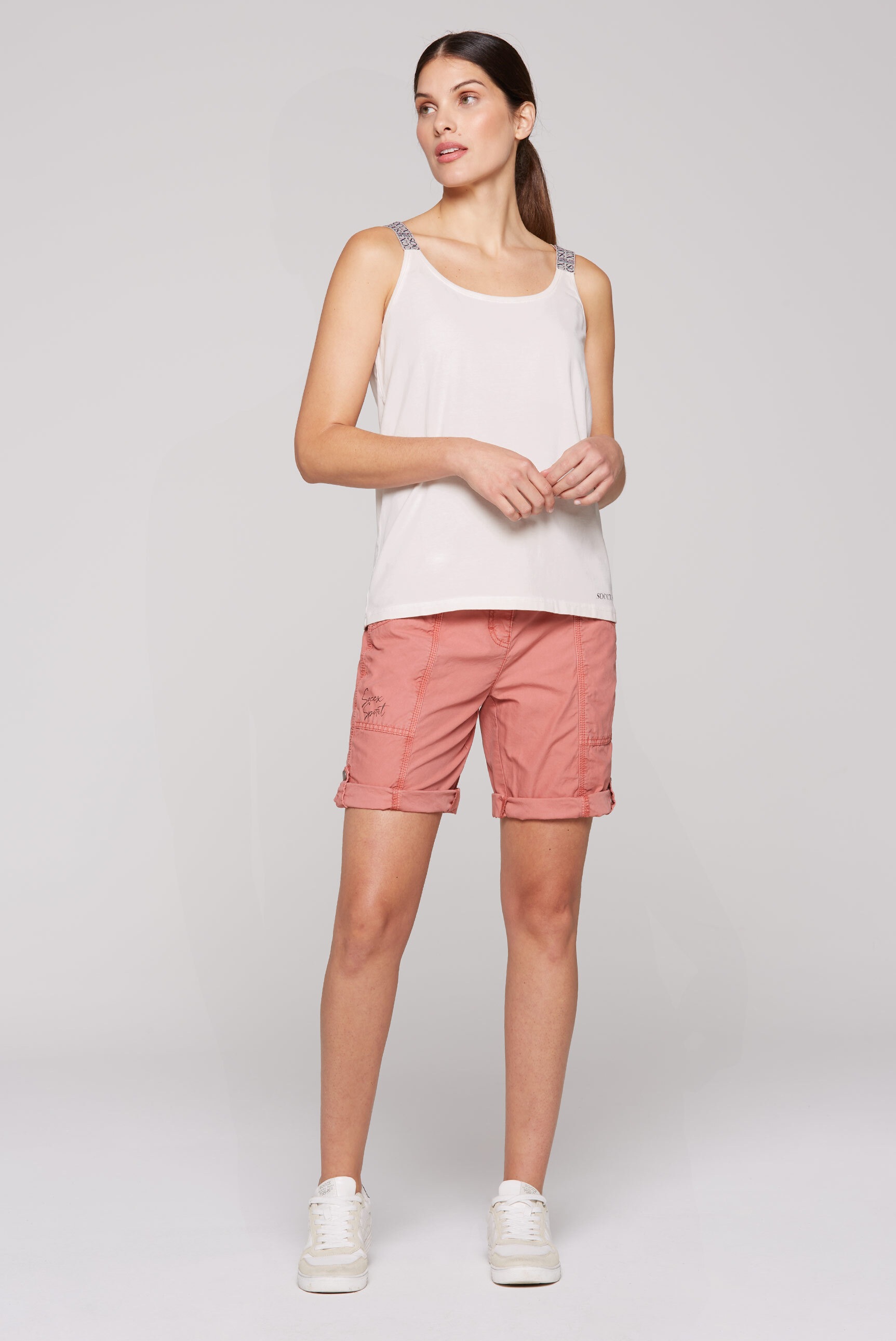 SOCCX Tanktop, mit Baumwolle